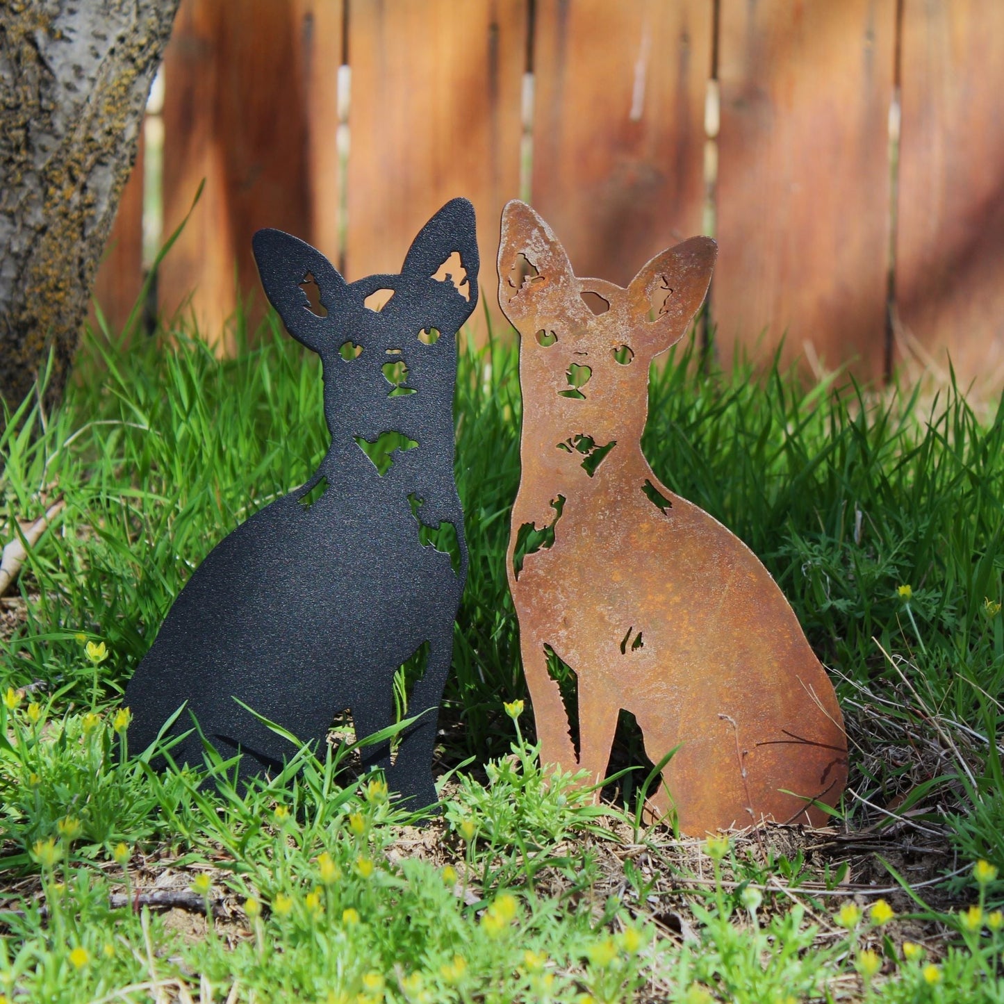 Chihuahua Metal Art – Handcrafted Dog Décor - My Metal Rescue - Shopify Collective - Northern Forge, LLC