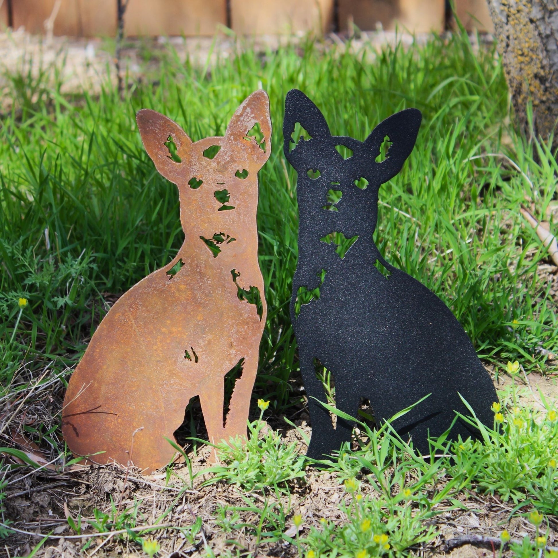 Chihuahua Metal Art – Handcrafted Dog Décor - My Metal Rescue - Shopify Collective - Northern Forge, LLC