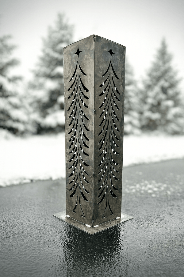 Christmas Tree Solar Luminary - Steel – Northern Forge, LLC