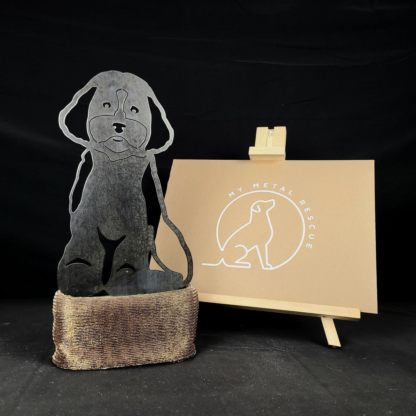 Cockapoo Metal Art – Handcrafted Dog Décor - My Metal Rescue - Shopify Collective - Northern Forge, LLC