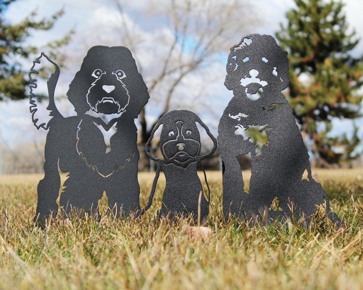 Cockapoo Metal Art – Handcrafted Dog Décor - My Metal Rescue - Shopify Collective - Northern Forge, LLC