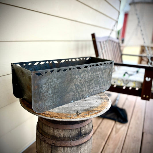 Corten Steel Window Box Planter - Multiple Sizes - corten planter - corten pond - Northern Forge, LLC