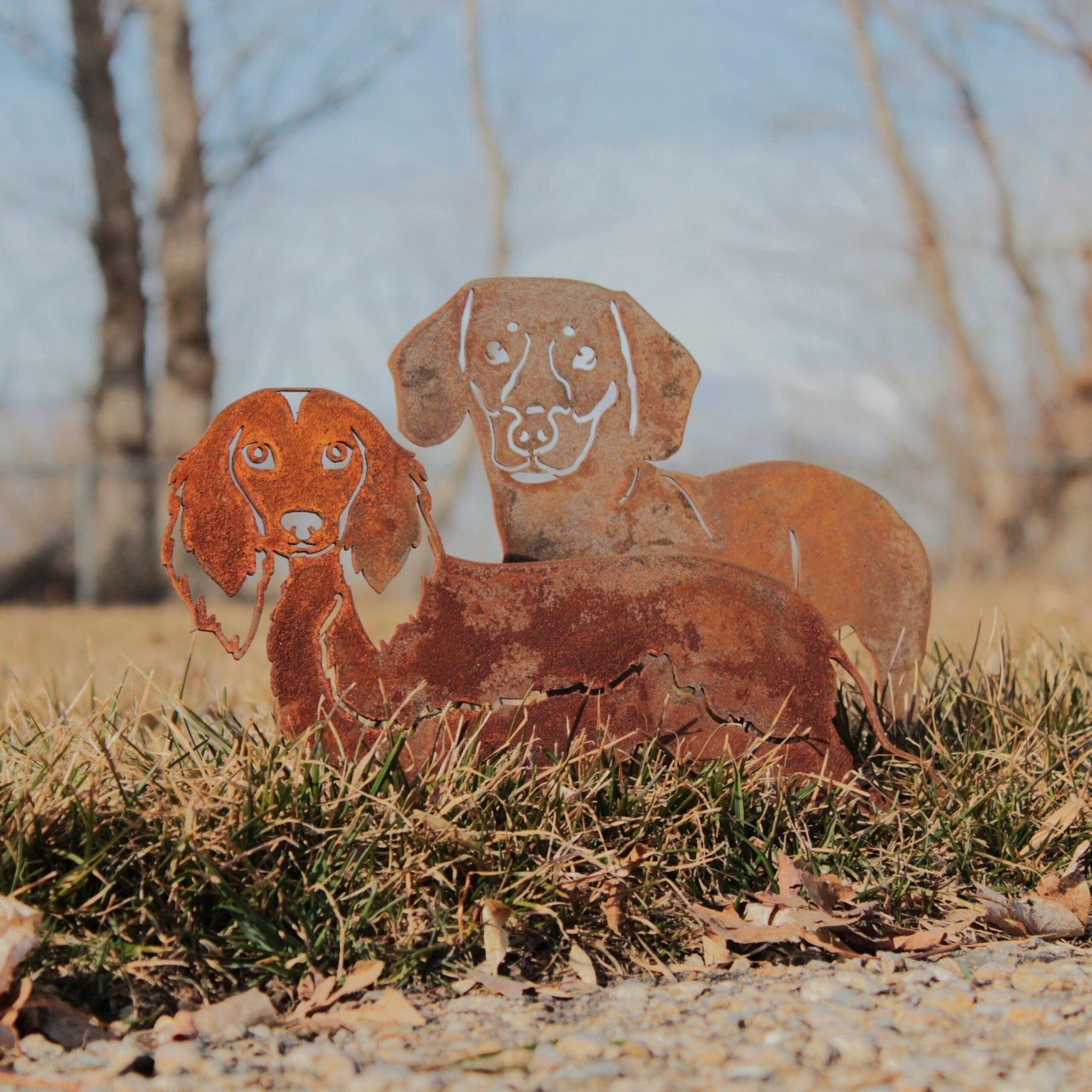 Dachshund - Shorthaired - Metal Art – Handcrafted Dog Décor - My Metal Rescue - Shopify Collective - Northern Forge, LLC