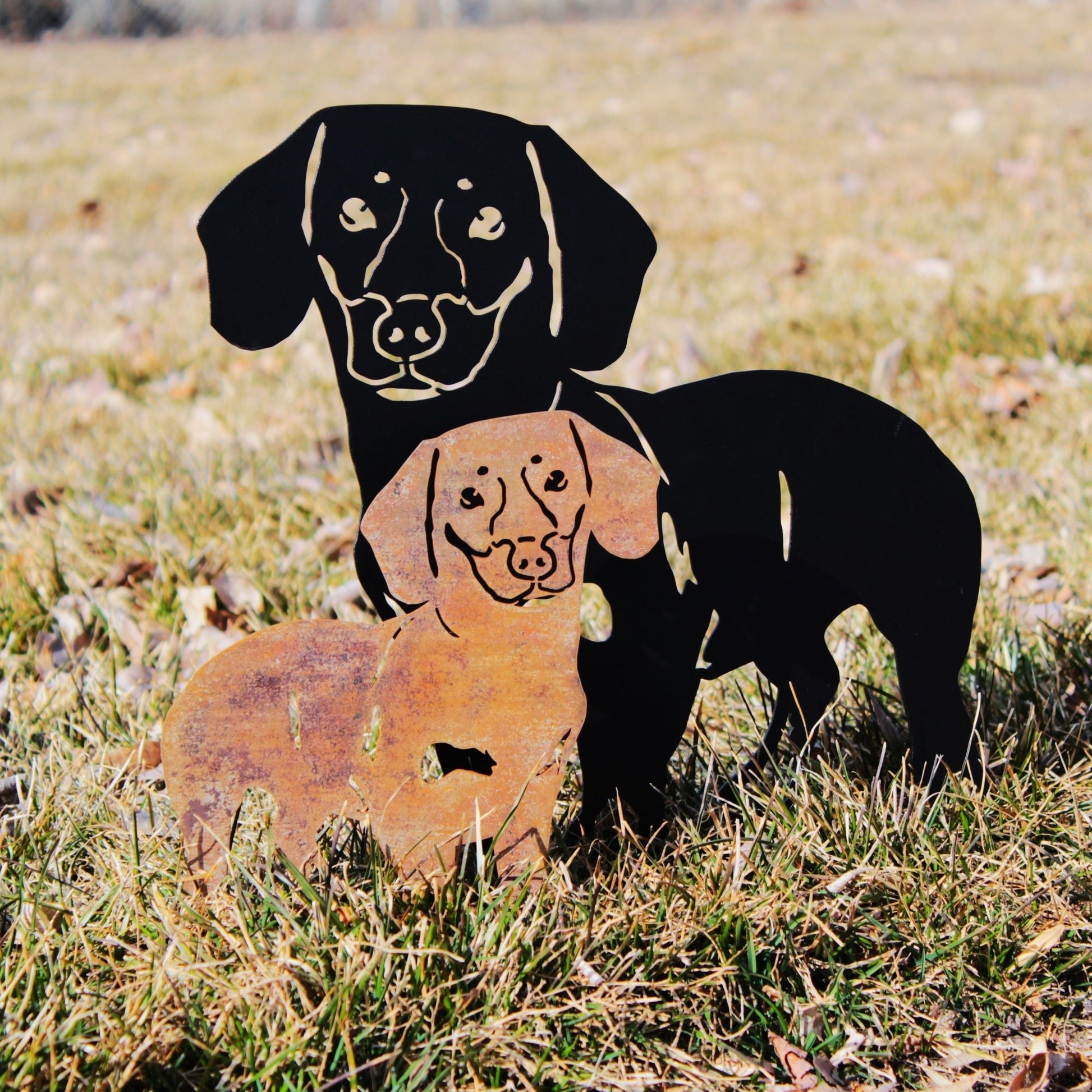 Dachshund - Shorthaired - Metal Art – Handcrafted Dog Décor - My Metal Rescue - Shopify Collective - Northern Forge, LLC