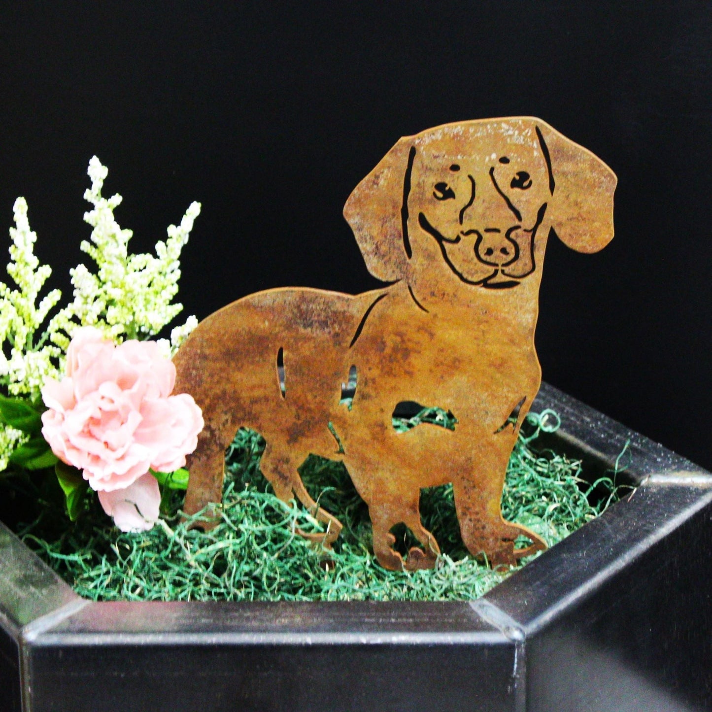Dachshund - Shorthaired - Metal Art – Handcrafted Dog Décor - My Metal Rescue - Shopify Collective - Northern Forge, LLC