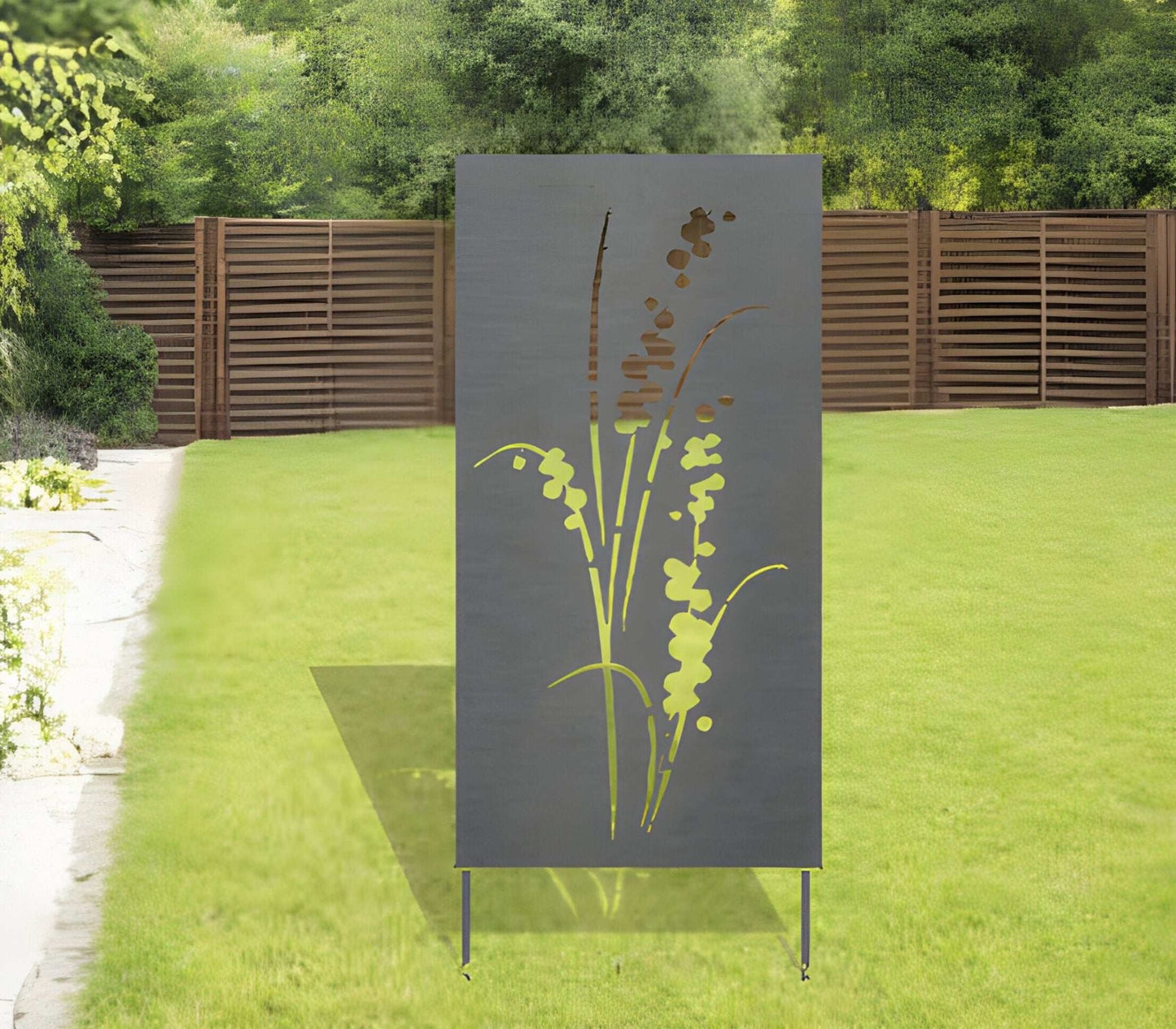 Daytona Metal Trellis/Privacy Screen - Coastal Metal Art & Design - metal trellis - Northern Forge, LLC