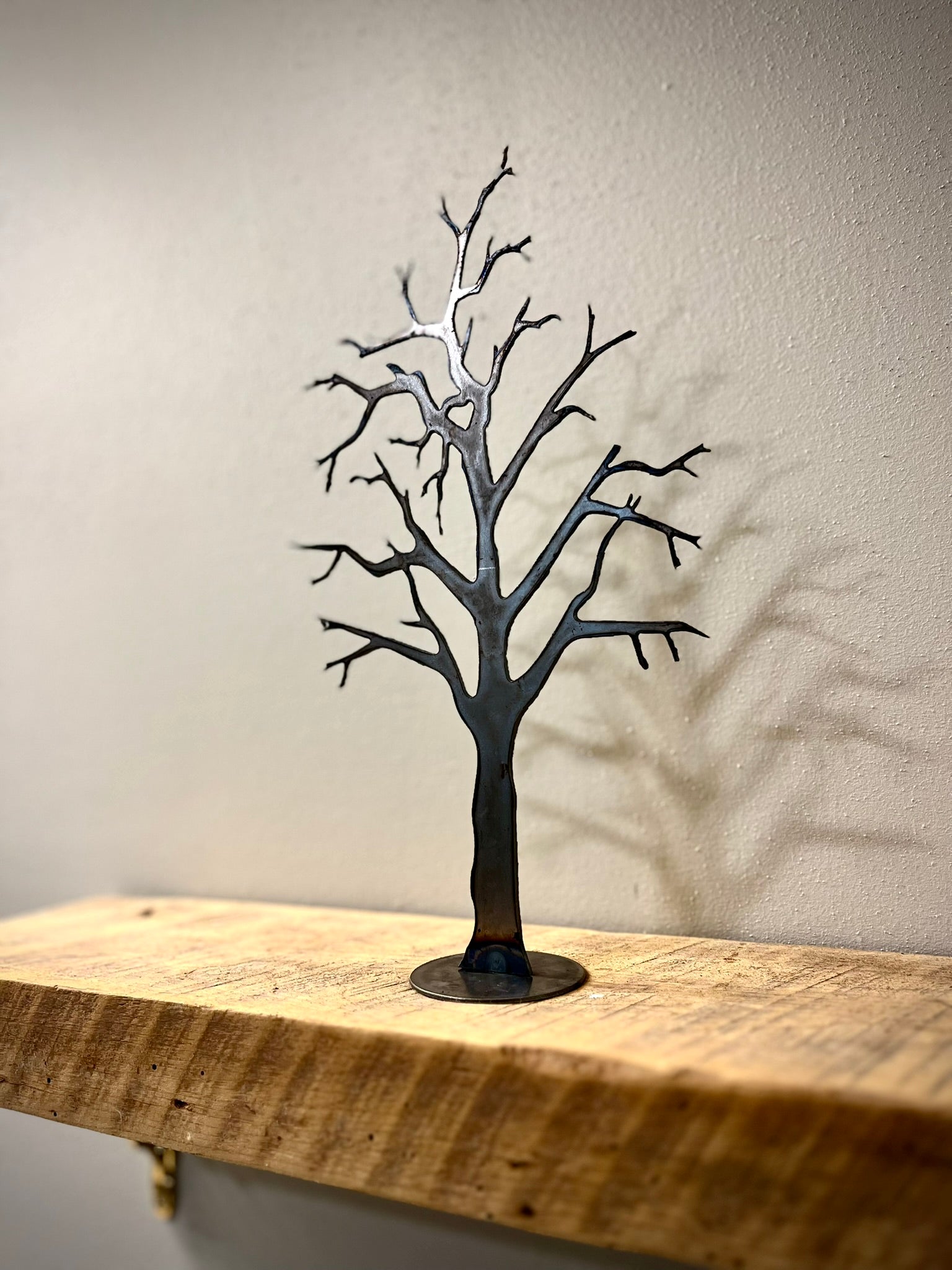 Dead Tree - Mantel - creepy tree decor - dead tree mantel - Northern Forge, LLC