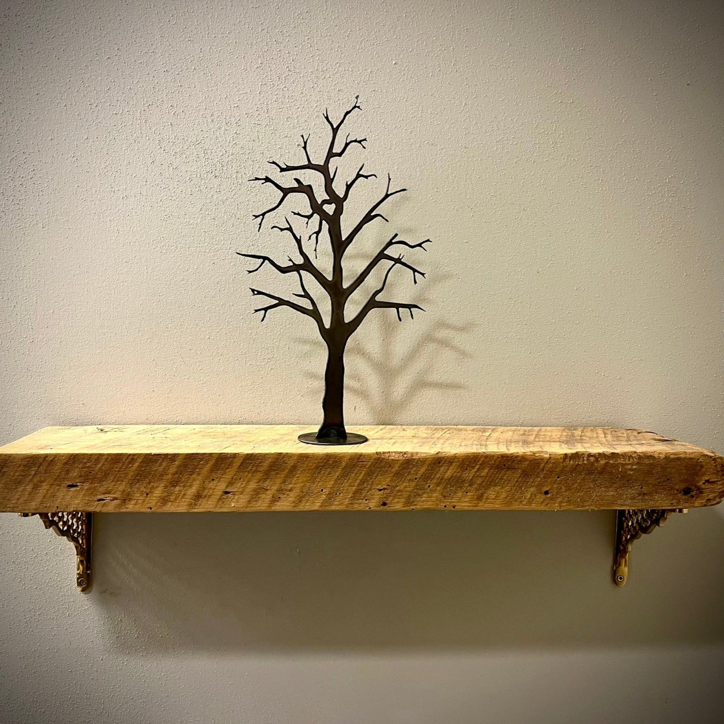 Dead Tree - Mantel - creepy tree decor - dead tree mantel - Northern Forge, LLC