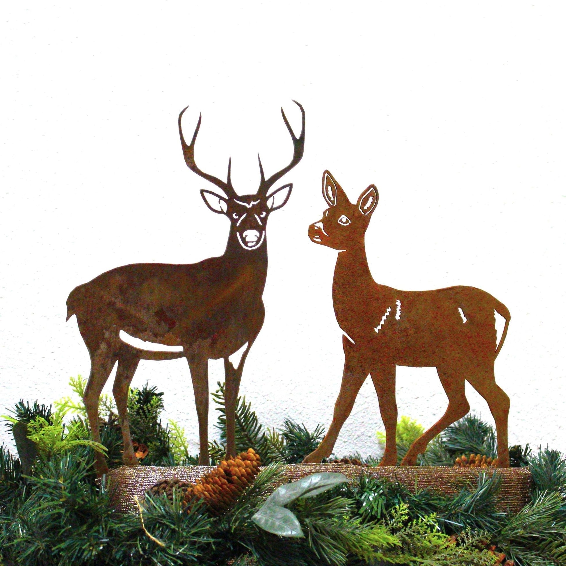 Deer - Buck Metal Art – Handcrafted Wildlife Décor - My Metal Rescue - Shopify Collective - Northern Forge, LLC