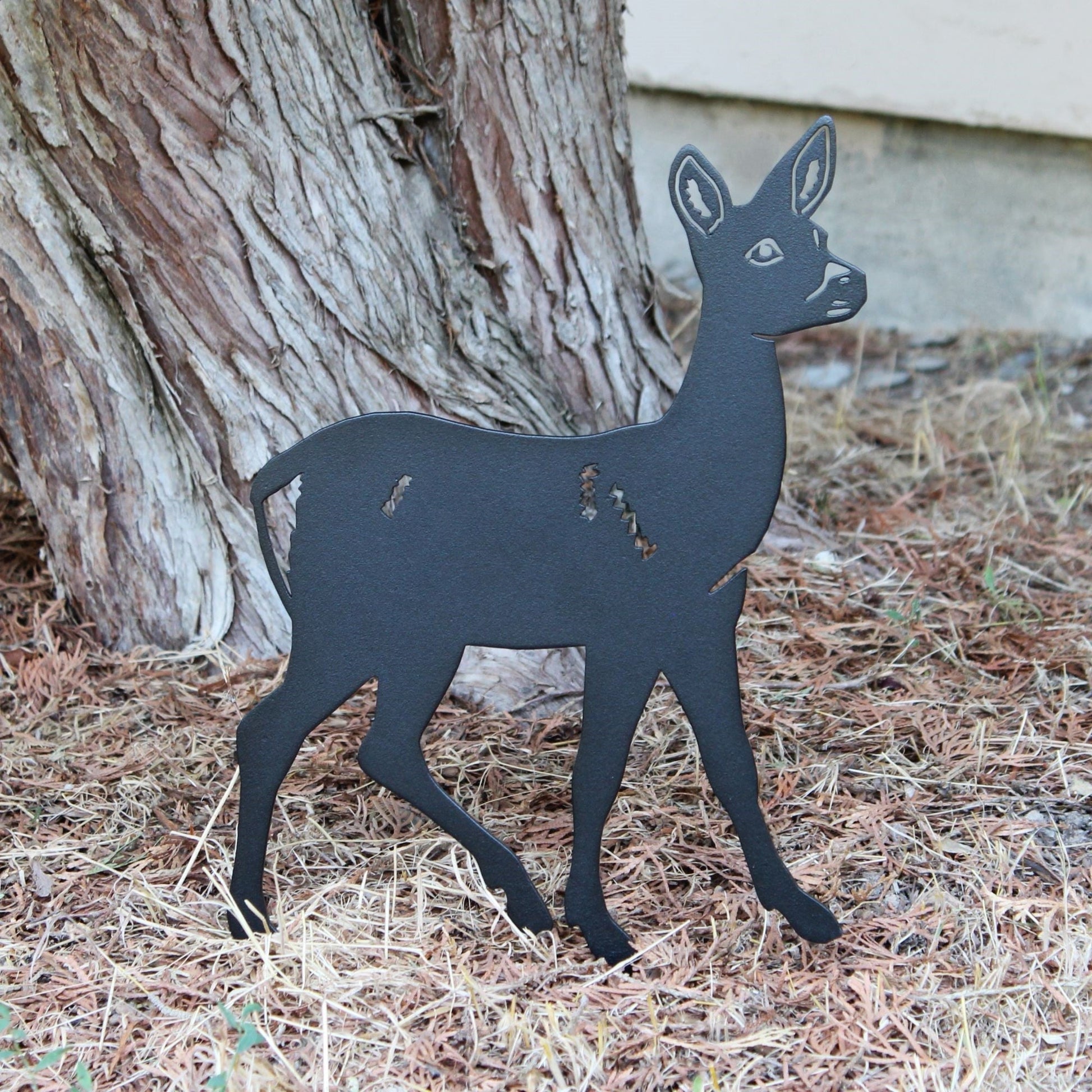 Deer - Doe Metal Art – Handcrafted Wildlife Décor - My Metal Rescue - Shopify Collective - Northern Forge, LLC
