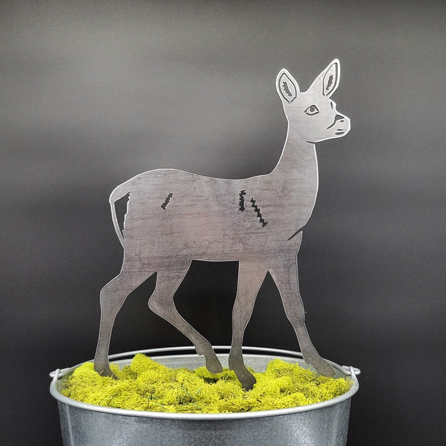 Deer - Doe Metal Art – Handcrafted Wildlife Décor - My Metal Rescue - Shopify Collective - Northern Forge, LLC