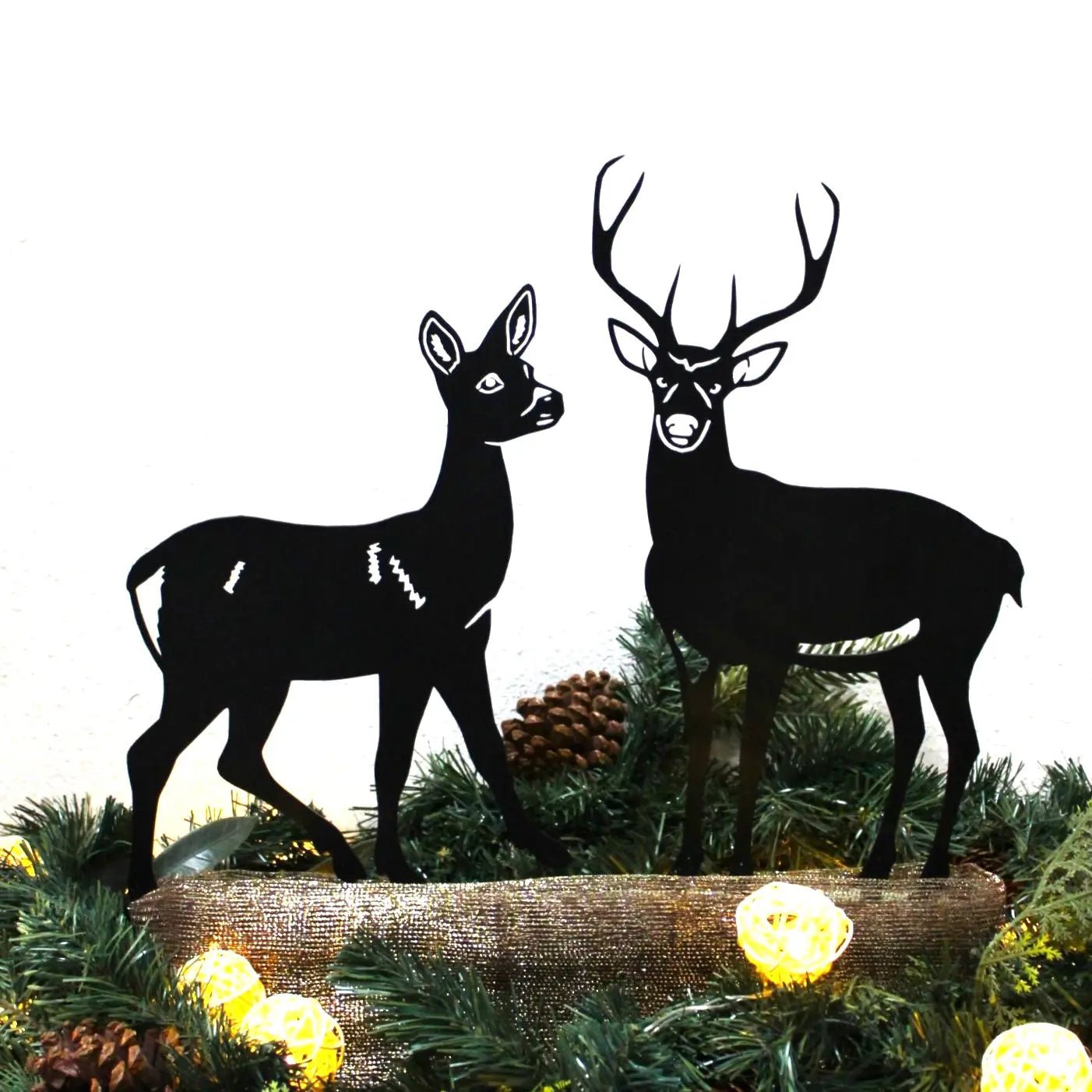 Deer - Doe Metal Art – Handcrafted Wildlife Décor - My Metal Rescue - Shopify Collective - Northern Forge, LLC