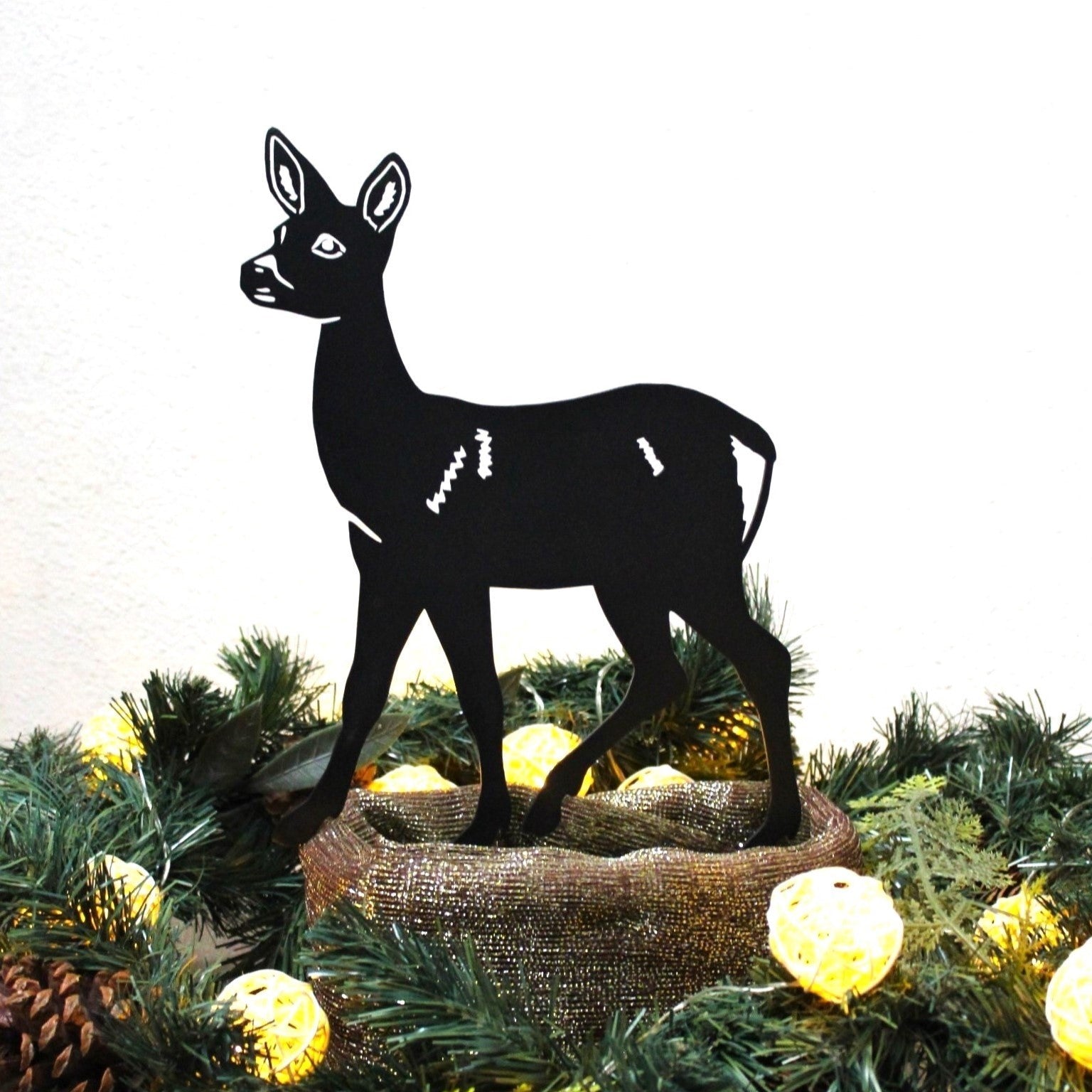 Deer - Doe Metal Art – Handcrafted Wildlife Décor - My Metal Rescue - Shopify Collective - Northern Forge, LLC
