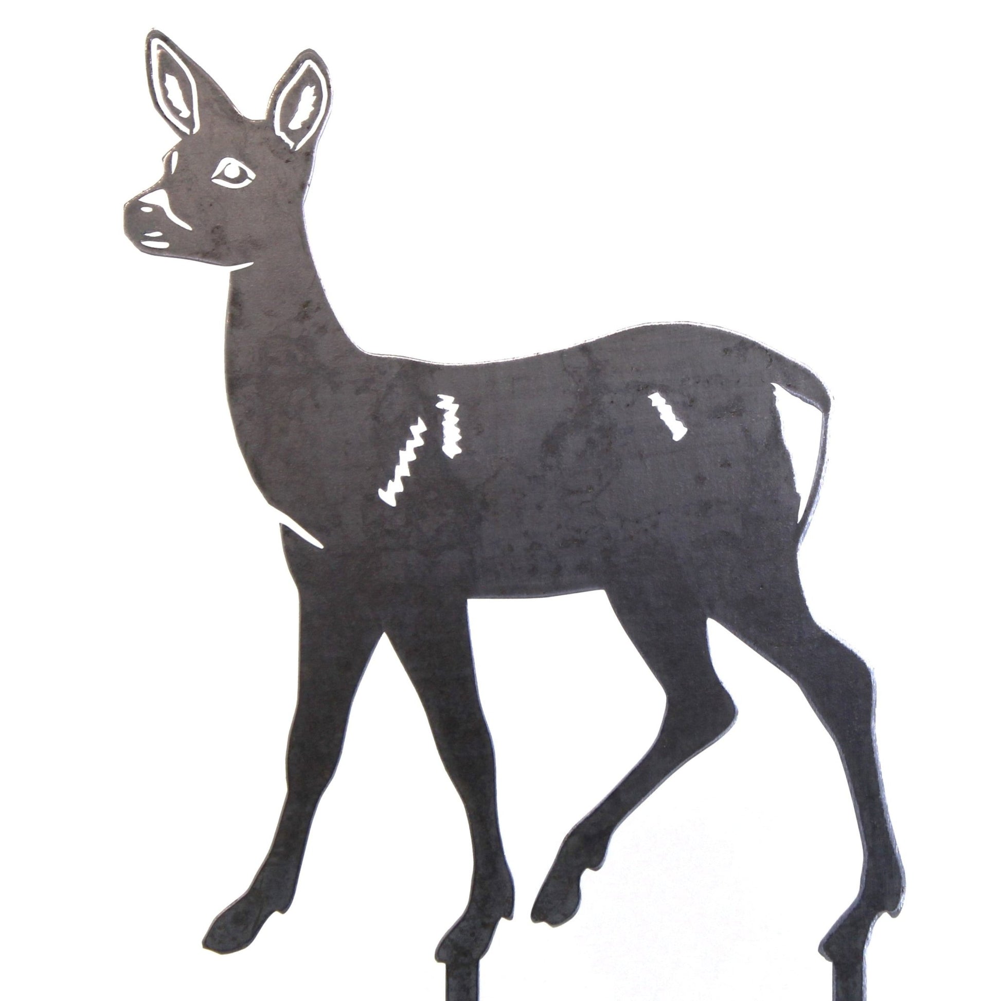 Deer - Doe Metal Art – Handcrafted Wildlife Décor - My Metal Rescue - Shopify Collective - Northern Forge, LLC