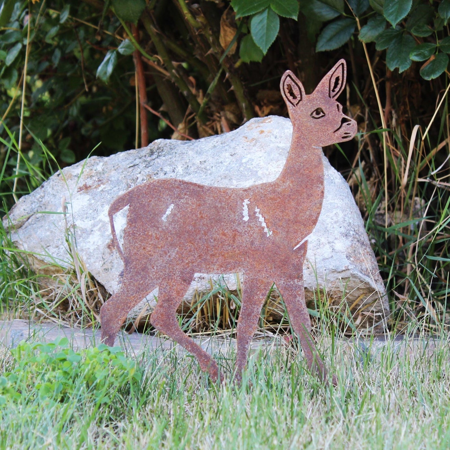 Deer - Doe Metal Art – Handcrafted Wildlife Décor - My Metal Rescue - Shopify Collective - Northern Forge, LLC