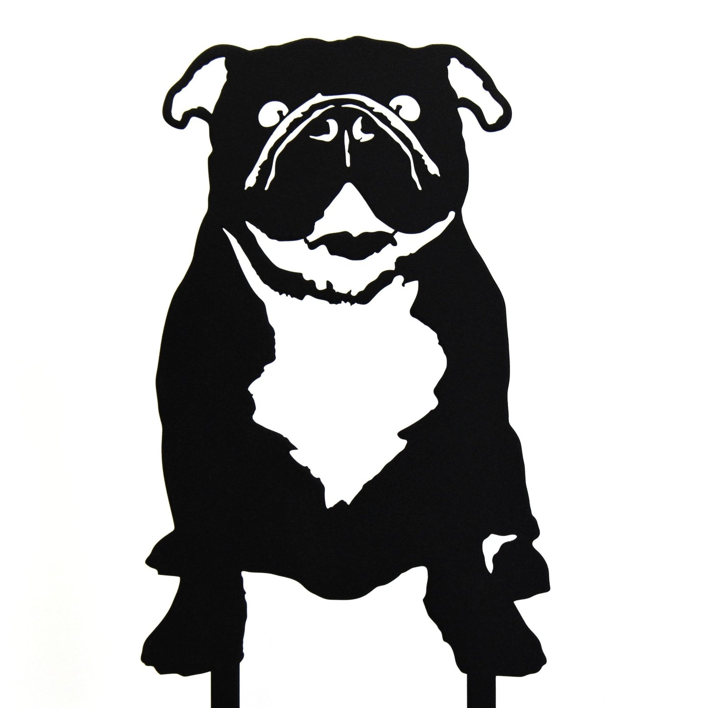 English Bulldog Metal Art – Handcrafted Dog Décor - My Metal Rescue - Shopify Collective - Northern Forge, LLC