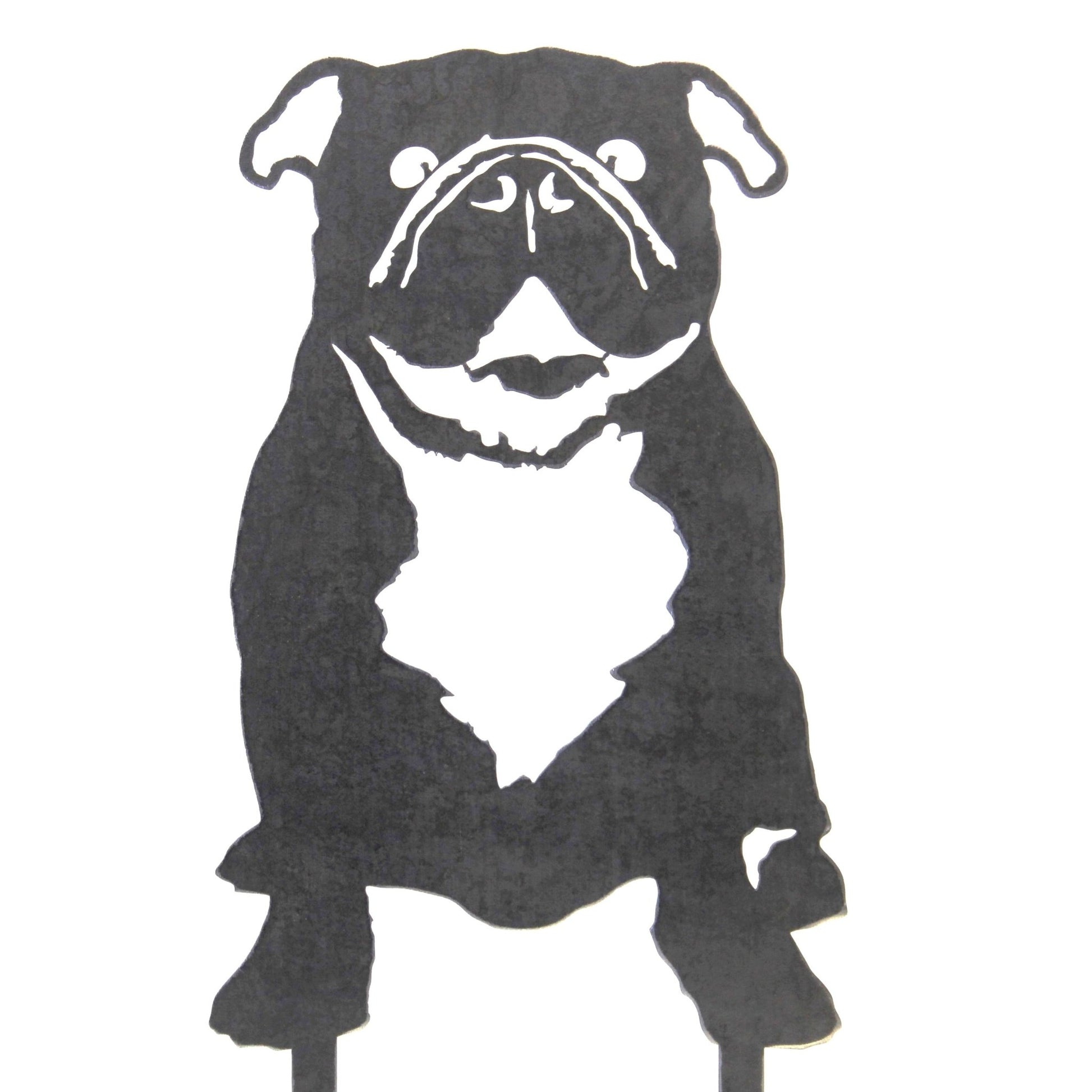 English Bulldog Metal Art – Handcrafted Dog Décor - My Metal Rescue - Shopify Collective - Northern Forge, LLC