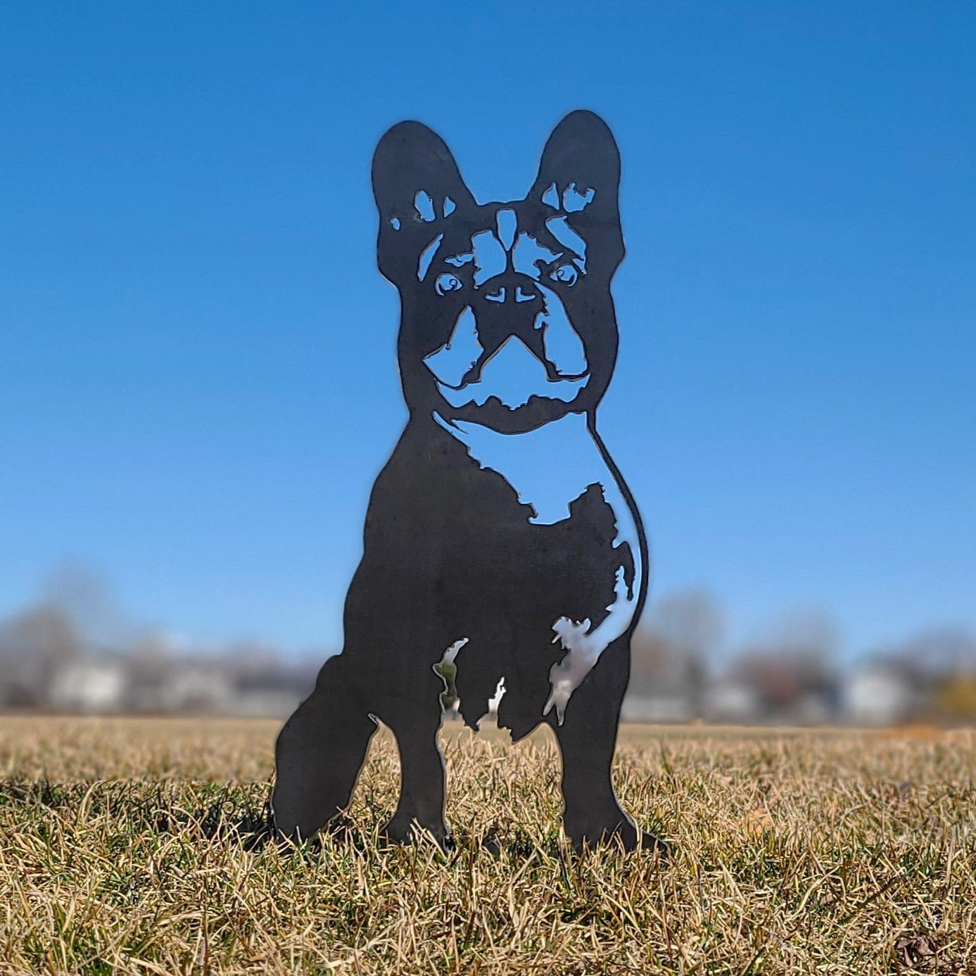 French Bulldog Metal Art – Handmade Steel Décor - My Metal Rescue - Shopify Collective - Northern Forge, LLC