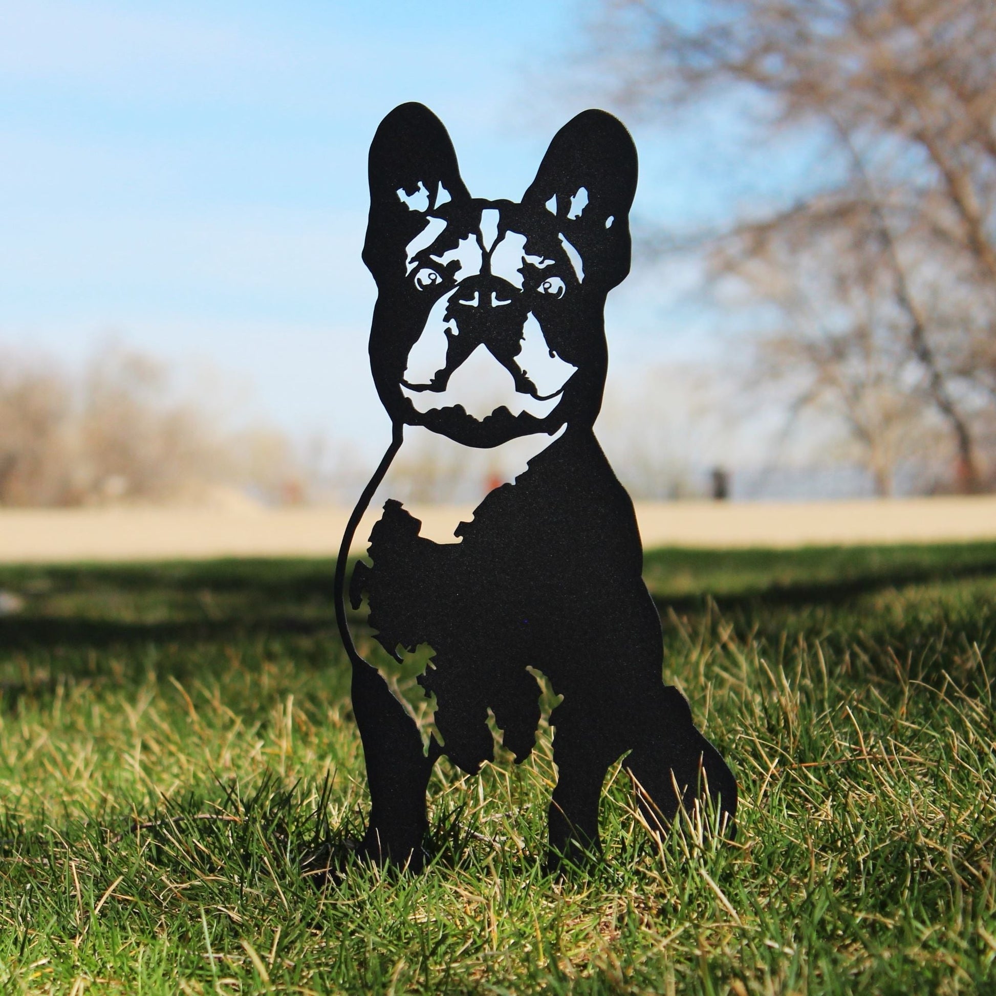 French Bulldog Metal Art – Handmade Steel Décor - My Metal Rescue - Shopify Collective - Northern Forge, LLC