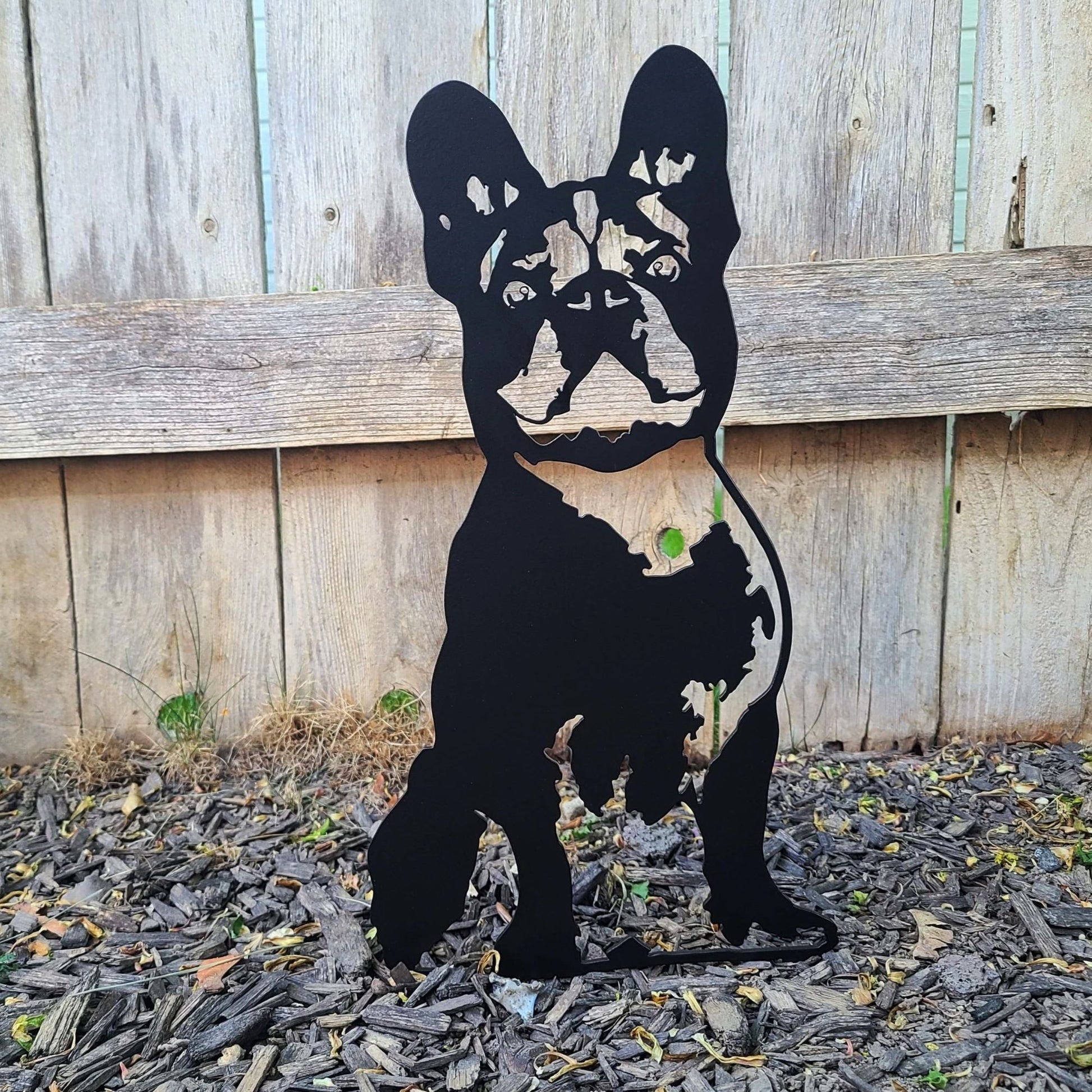 French Bulldog Metal Art – Handmade Steel Décor - My Metal Rescue - Shopify Collective - Northern Forge, LLC