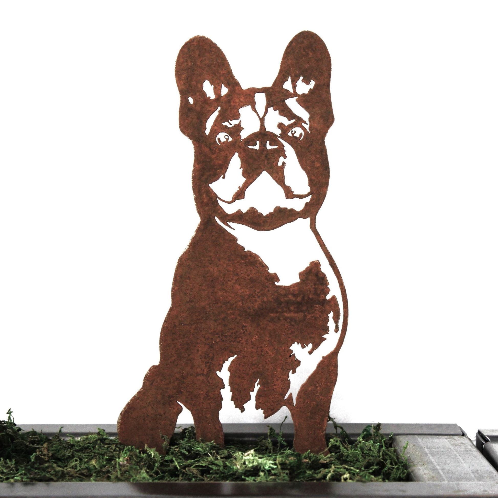 French Bulldog Metal Art – Handmade Steel Décor - My Metal Rescue - Shopify Collective - Northern Forge, LLC