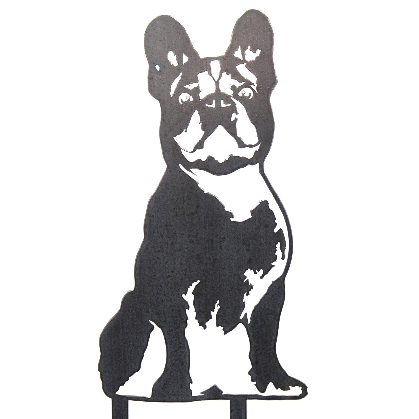 French Bulldog Metal Art – Handmade Steel Décor - My Metal Rescue - Shopify Collective - Northern Forge, LLC