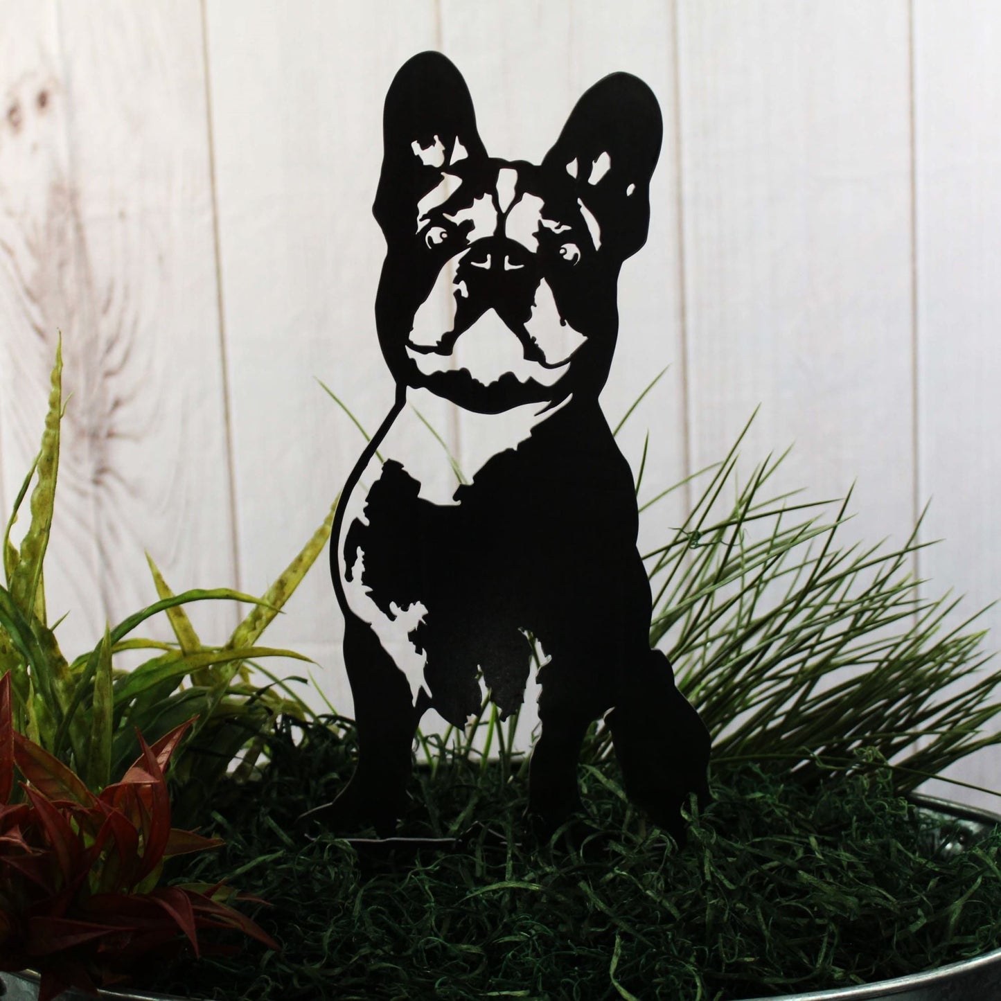 French Bulldog Metal Art – Handmade Steel Décor - My Metal Rescue - Shopify Collective - Northern Forge, LLC
