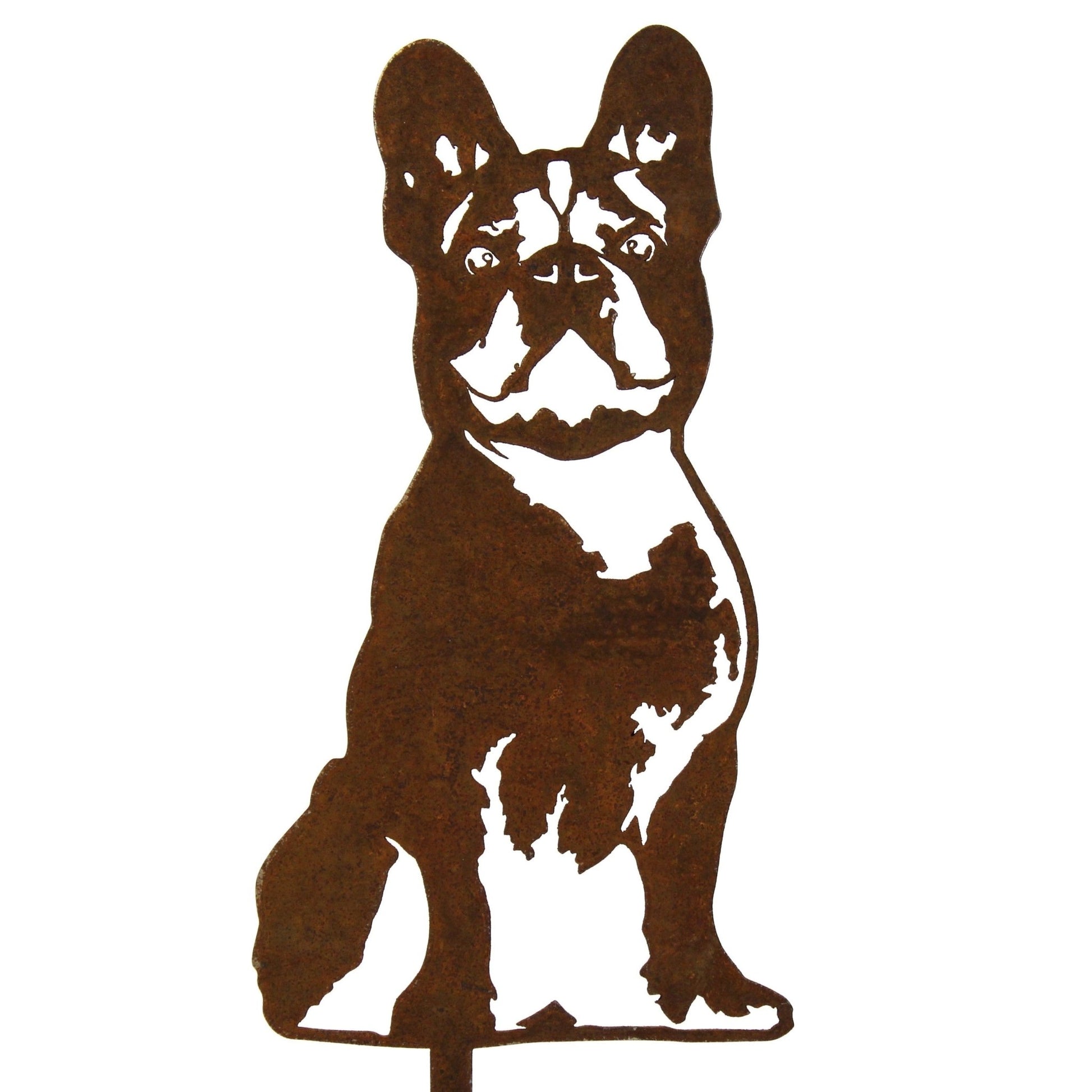 French Bulldog Metal Art – Handmade Steel Décor - My Metal Rescue - Shopify Collective - Northern Forge, LLC