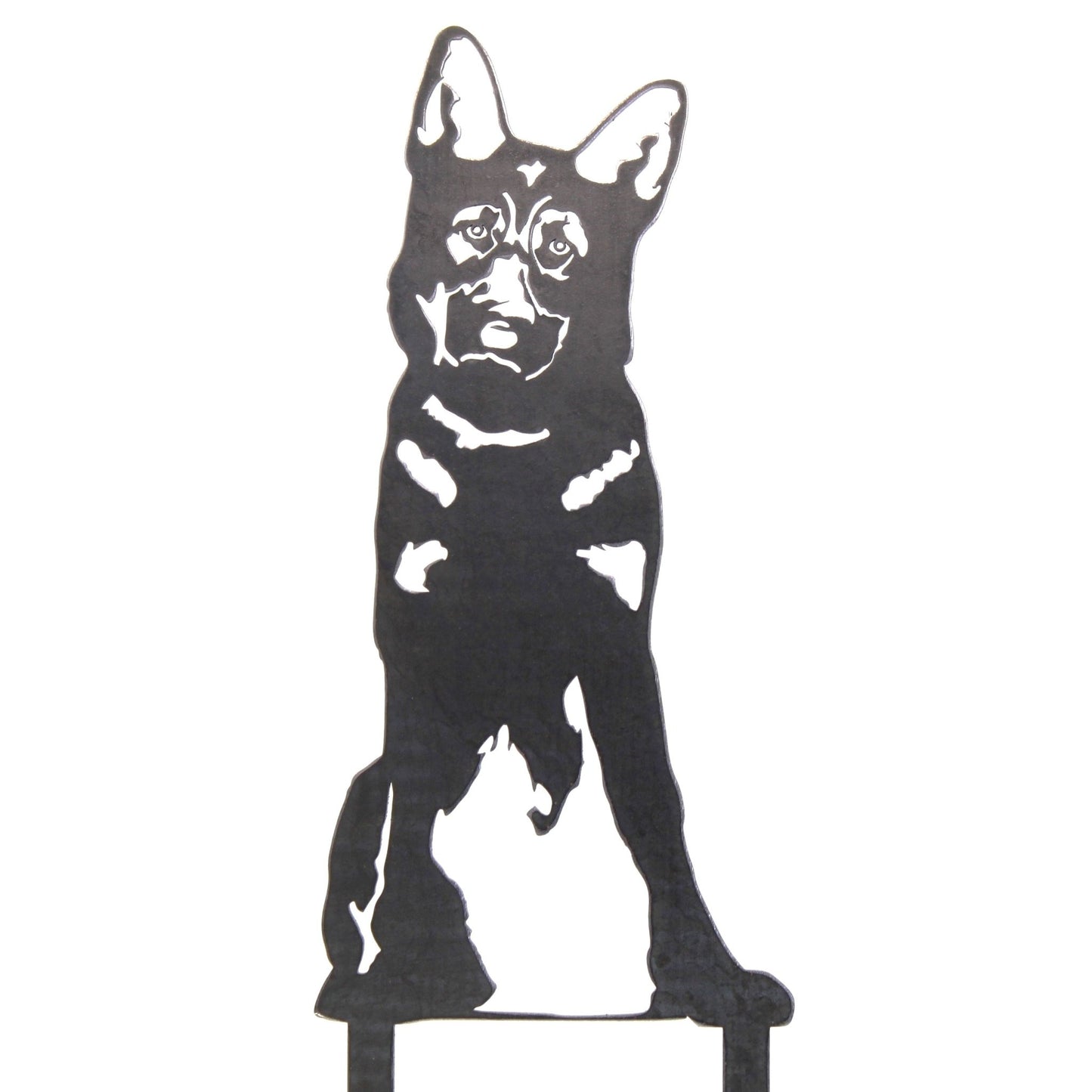 German Shepherd Metal Art – Handcrafted Dog Décor - My Metal Rescue - Shopify Collective - Northern Forge, LLC