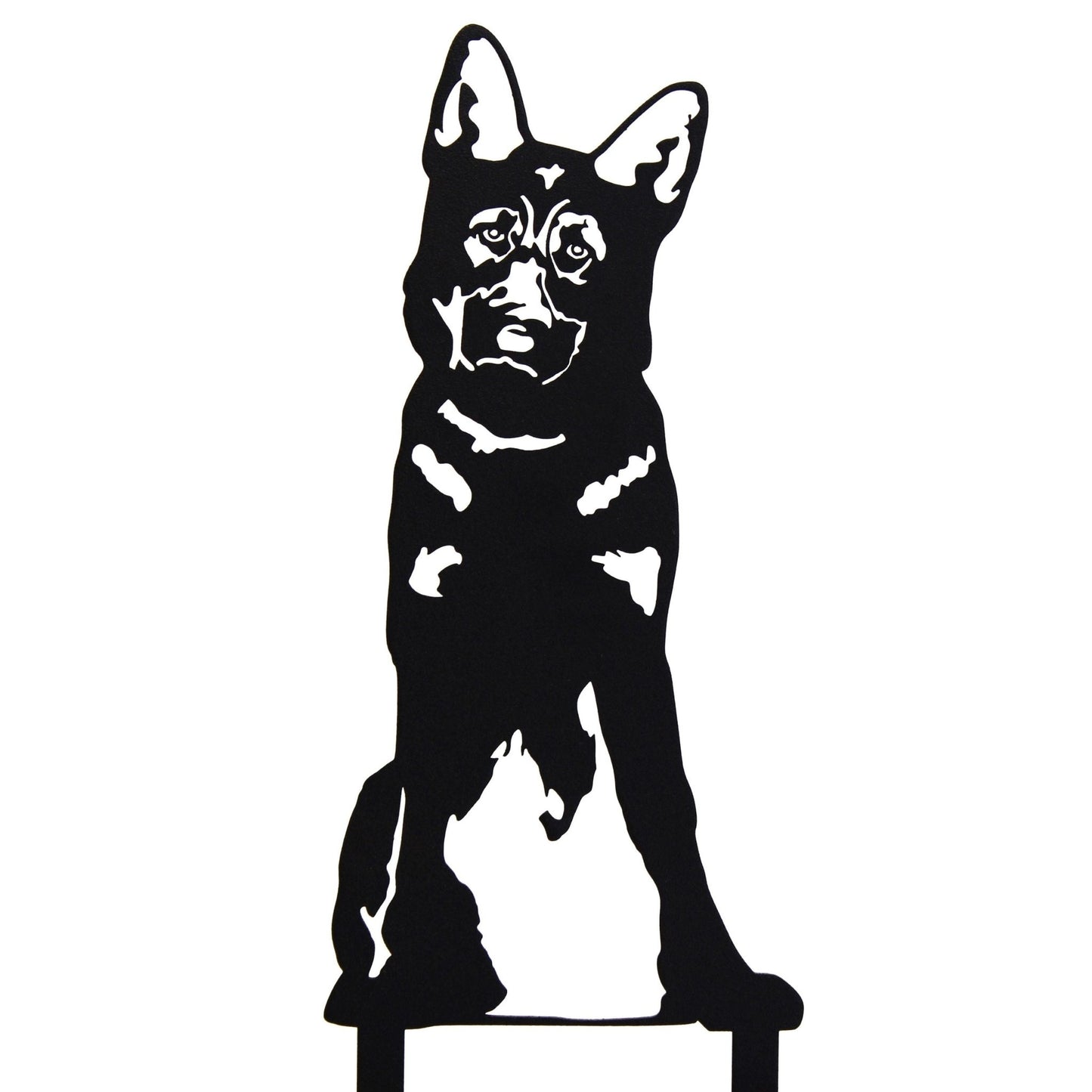 German Shepherd Metal Art – Handcrafted Dog Décor - My Metal Rescue - Shopify Collective - Northern Forge, LLC