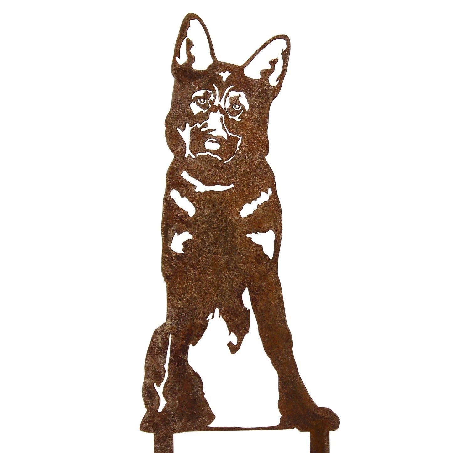 German Shepherd Metal Art – Handcrafted Dog Décor - My Metal Rescue - Shopify Collective - Northern Forge, LLC
