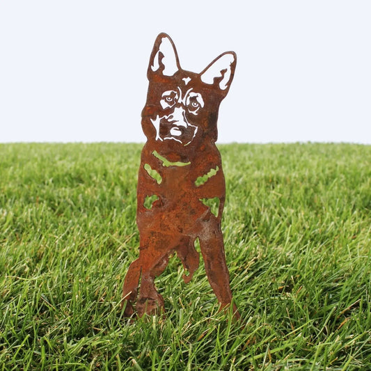German Shepherd Metal Art – Handcrafted Dog Décor - My Metal Rescue - Shopify Collective - Northern Forge, LLC