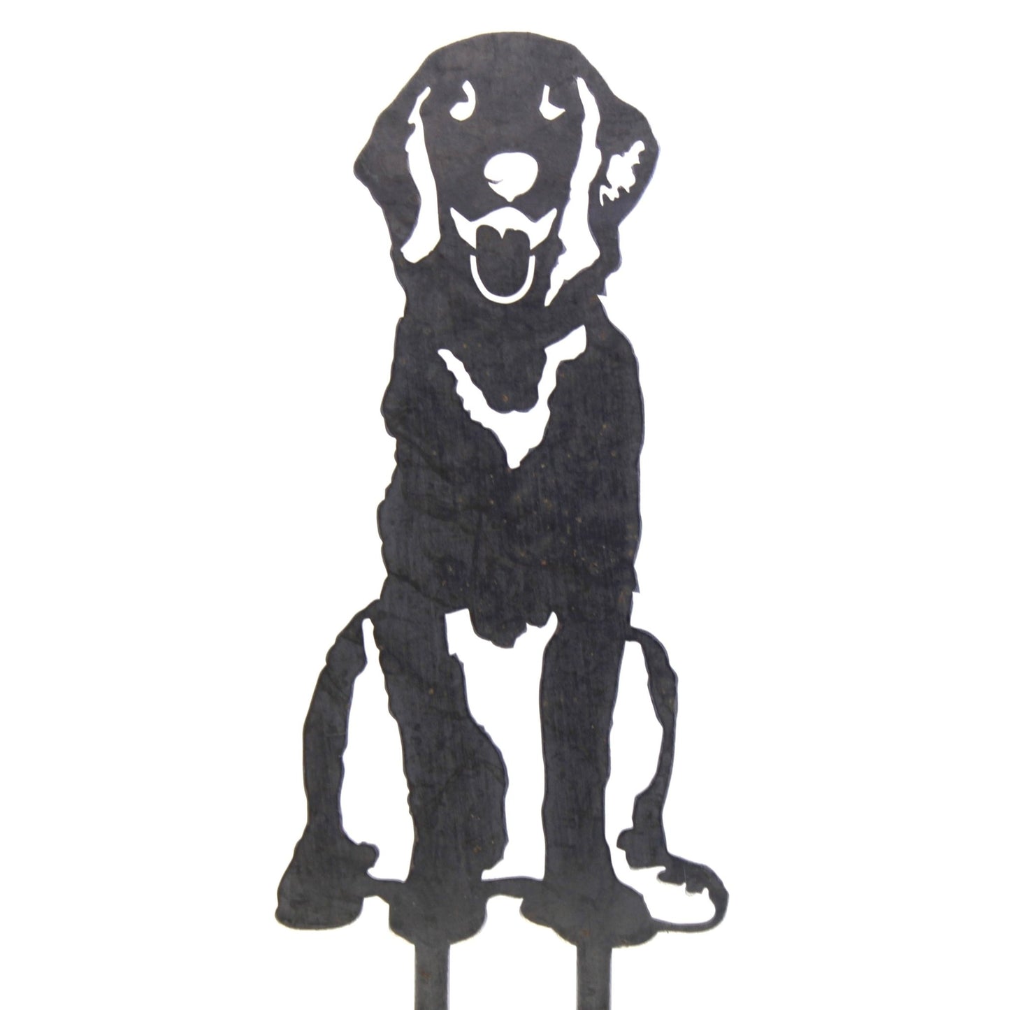 Golden Retriever Sitting Metal Art – Handcrafted Dog Décor - My Metal Rescue - Shopify Collective - Northern Forge, LLC