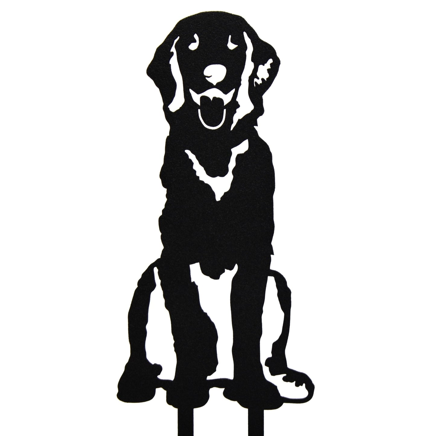 Golden Retriever Sitting Metal Art – Handcrafted Dog Décor - My Metal Rescue - Shopify Collective - Northern Forge, LLC