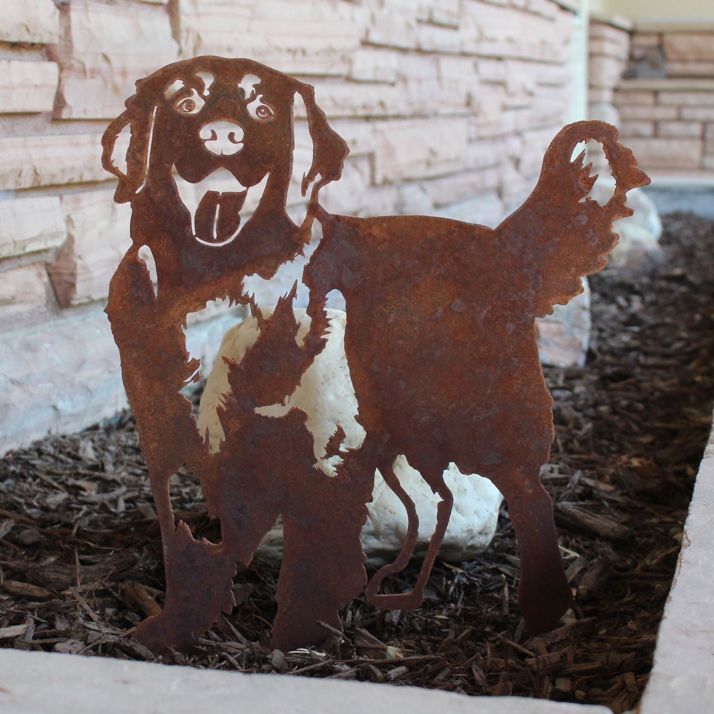 Golden Retriever - Standing - My Metal Rescue - Shopify Collective - Northern Forge, LLC