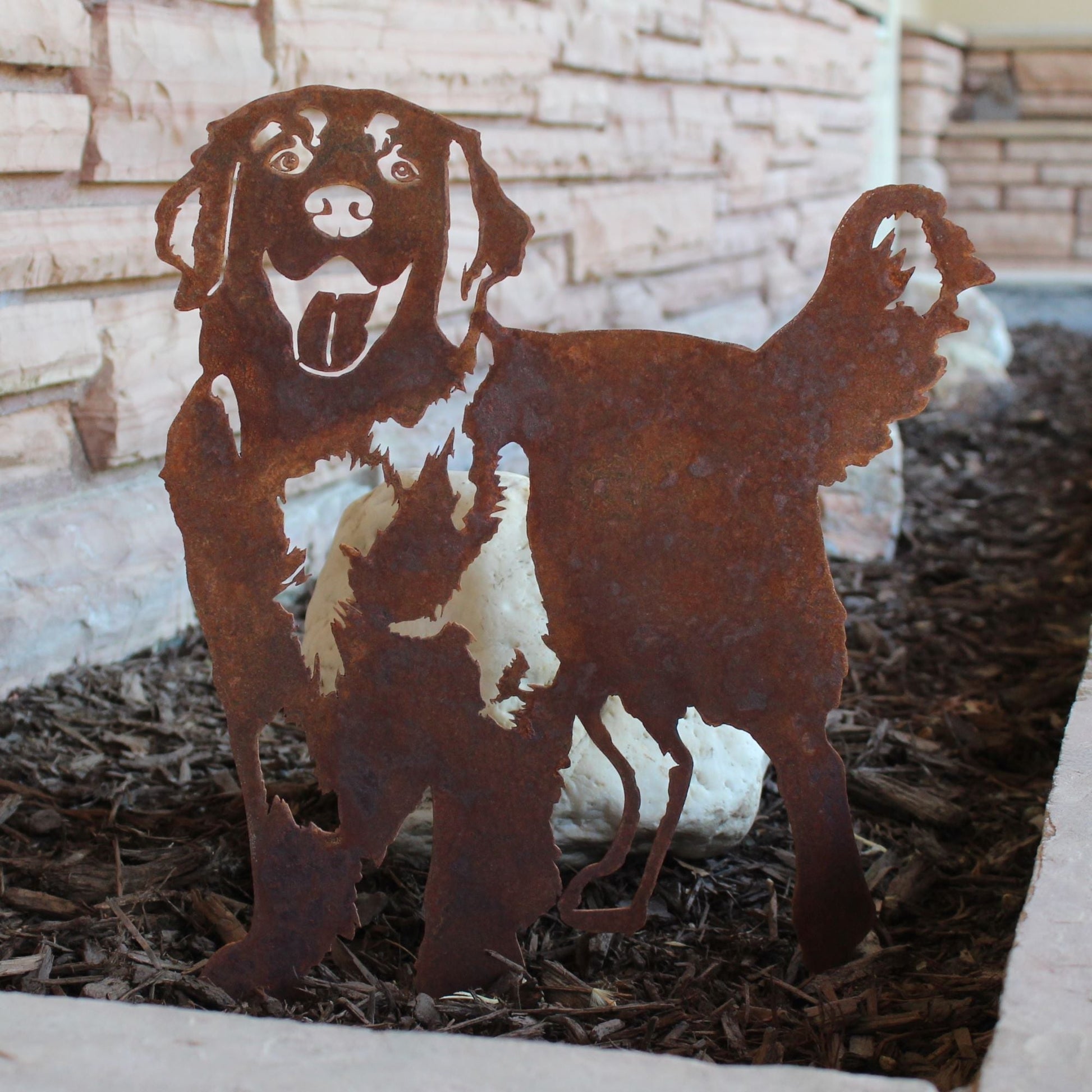 Golden Retriever - Standing - My Metal Rescue - Shopify Collective - Northern Forge, LLC