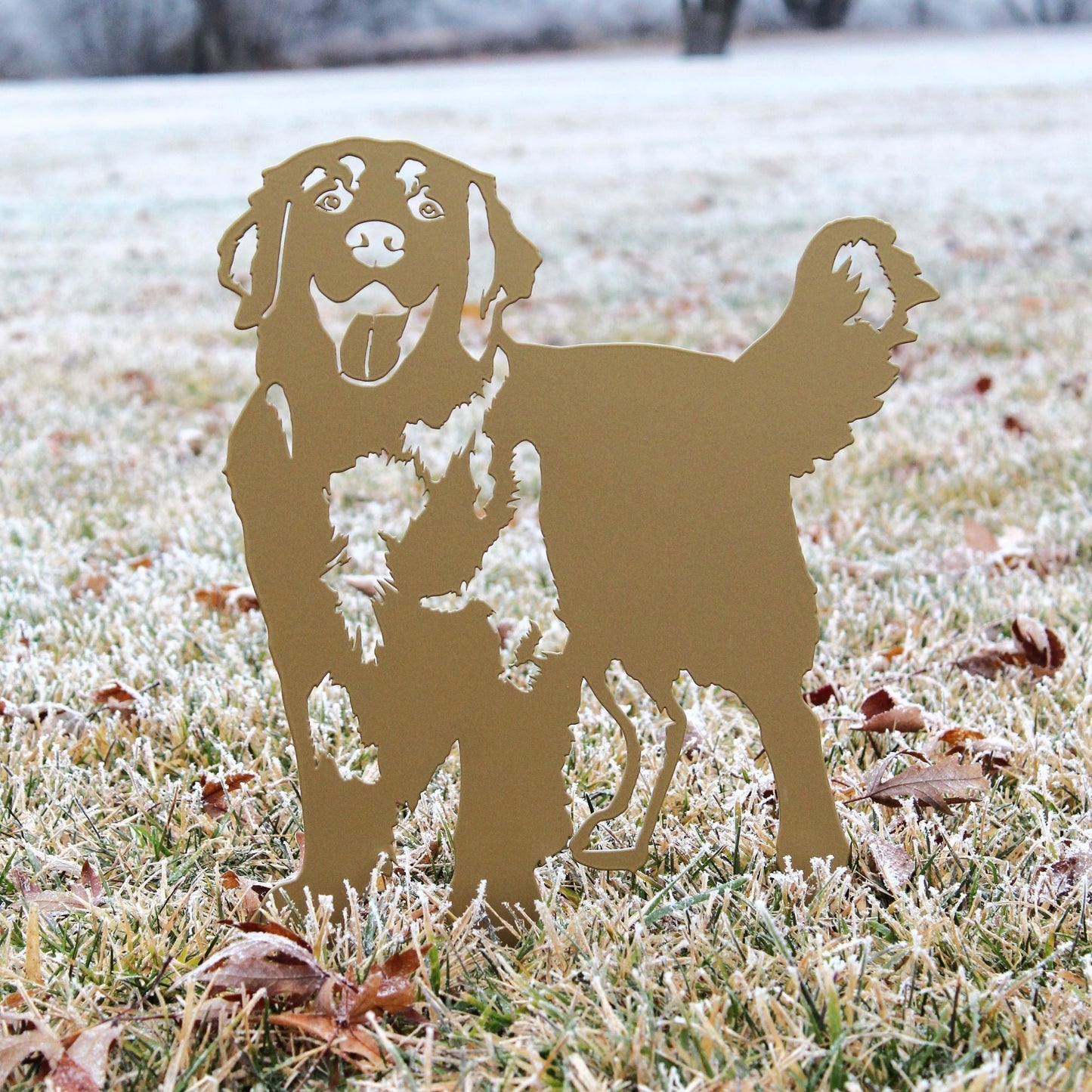 Golden Retriever - Standing - My Metal Rescue - Shopify Collective - Northern Forge, LLC