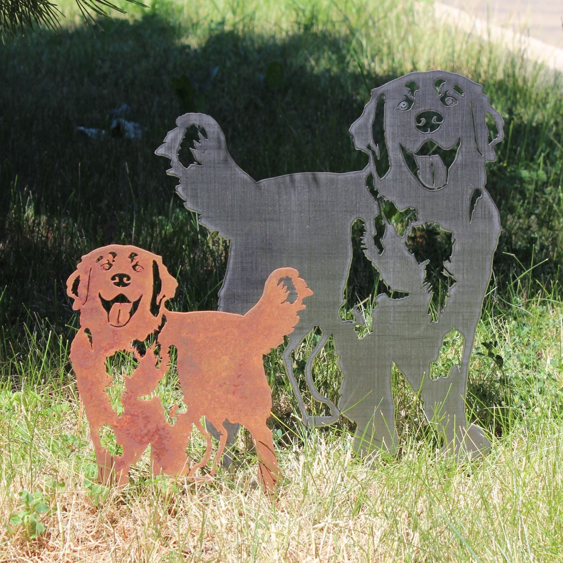 Golden Retriever - Standing - My Metal Rescue - Shopify Collective - Northern Forge, LLC