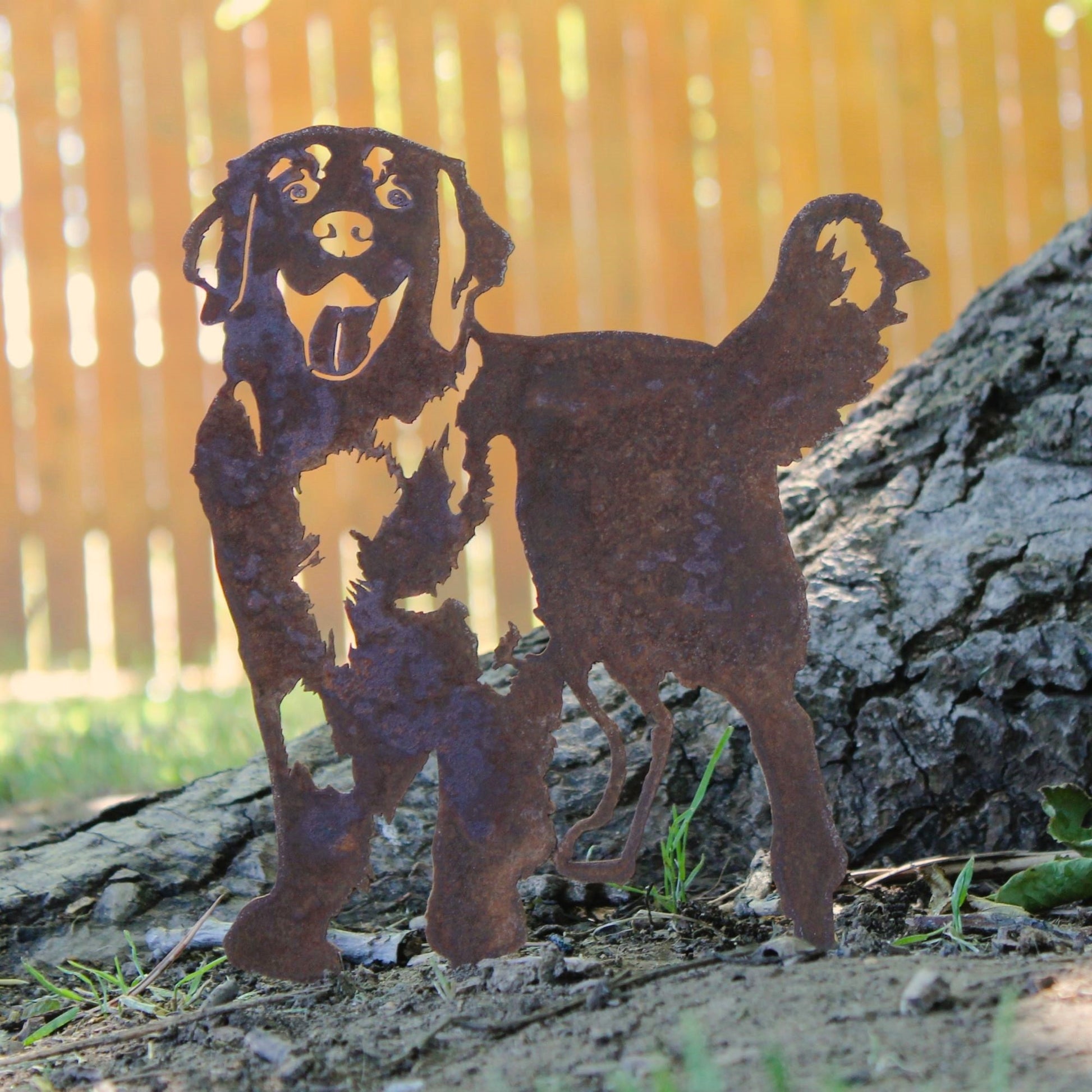 Golden Retriever - Standing - My Metal Rescue - Shopify Collective - Northern Forge, LLC
