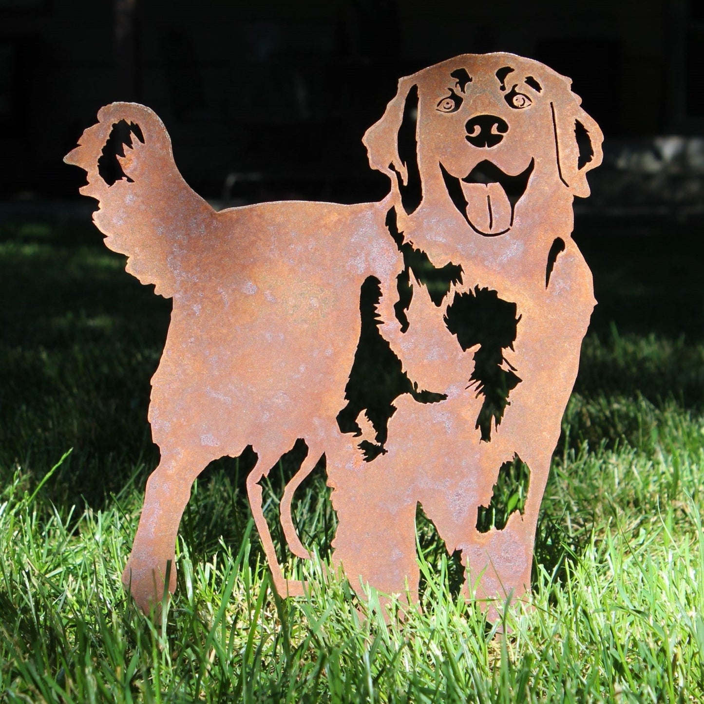 Golden Retriever - Standing - My Metal Rescue - Shopify Collective - Northern Forge, LLC