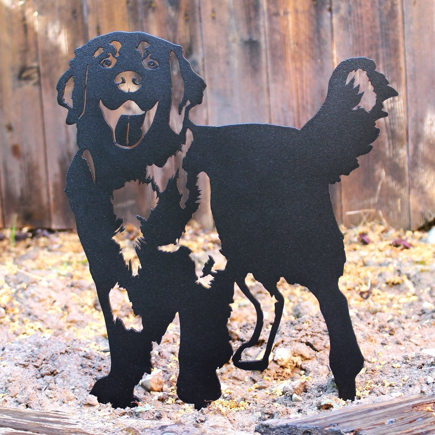 Golden Retriever - Standing - My Metal Rescue - Shopify Collective - Northern Forge, LLC