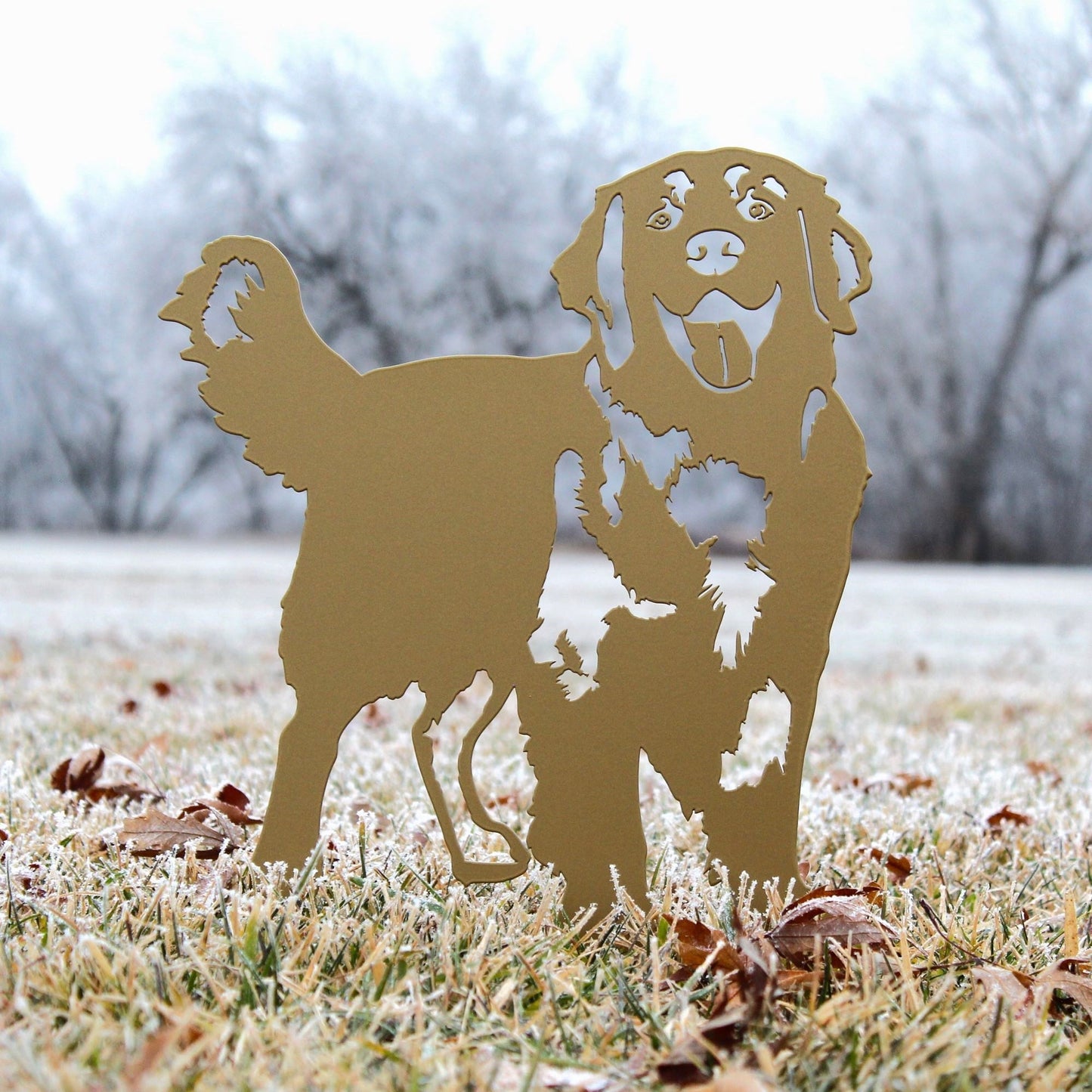 Golden Retriever - Standing - My Metal Rescue - Shopify Collective - Northern Forge, LLC