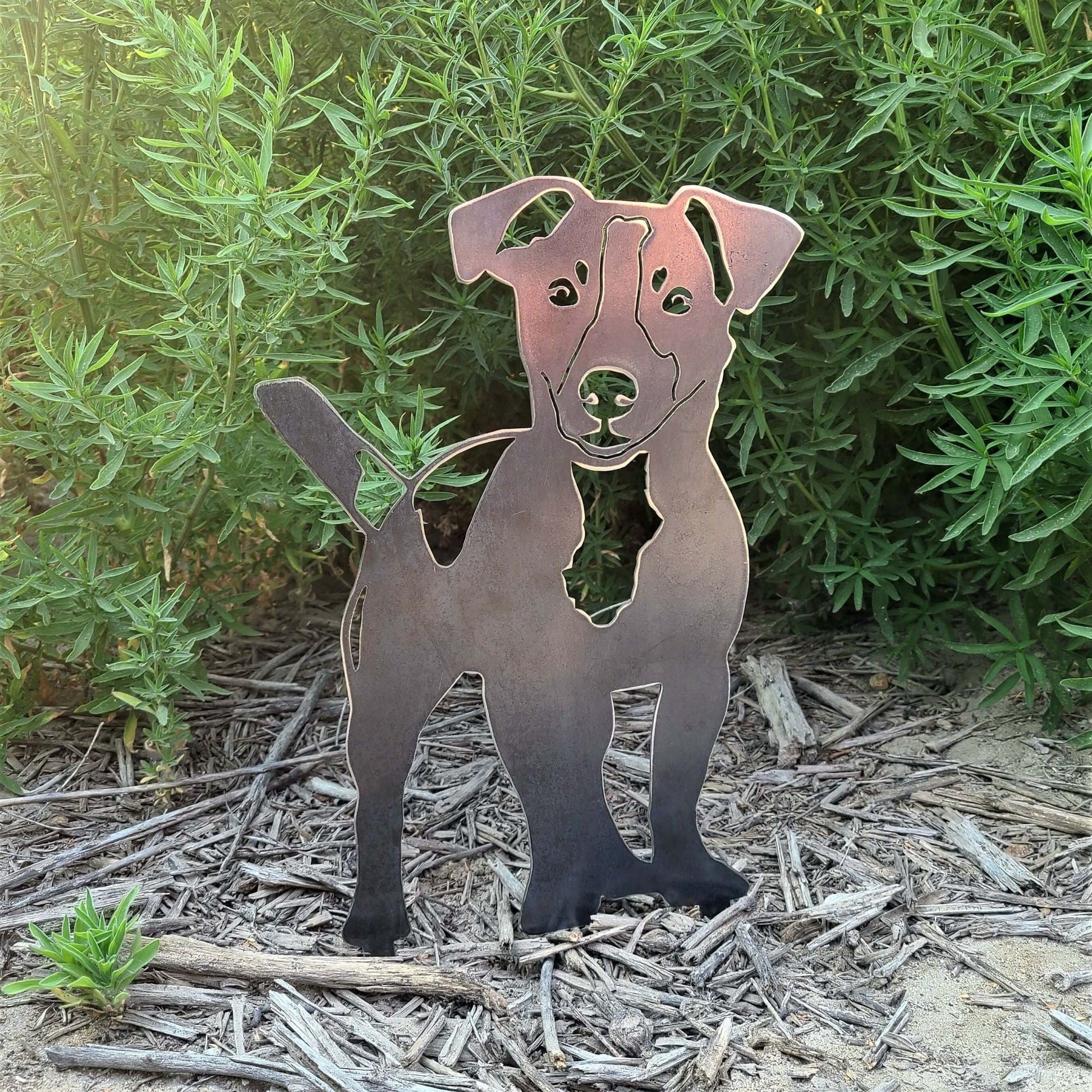 Jack Russell Terrier Metal Art – Handcrafted Dog Décor - My Metal Rescue - Shopify Collective - Northern Forge, LLC