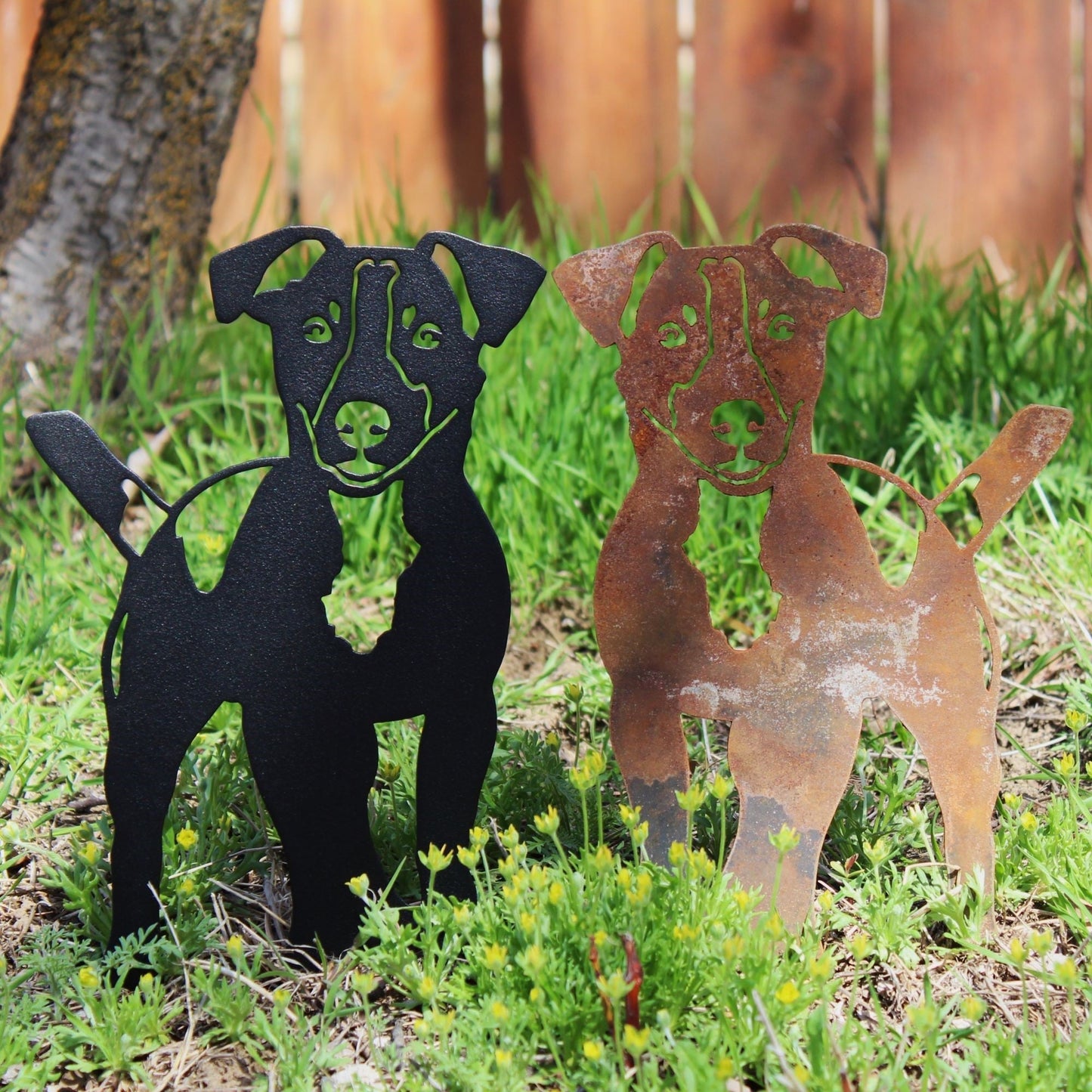 Jack Russell Terrier Metal Art – Handcrafted Dog Décor - My Metal Rescue - Shopify Collective - Northern Forge, LLC