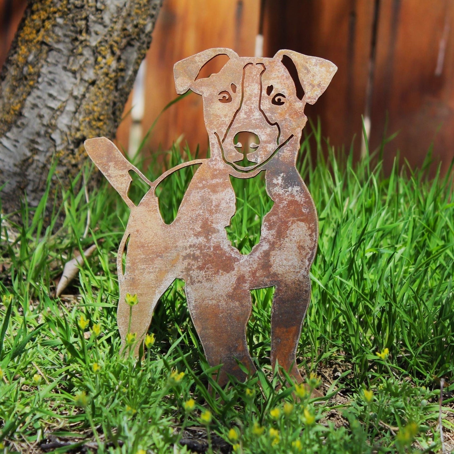 Jack Russell Terrier Metal Art – Handcrafted Dog Décor - My Metal Rescue - Shopify Collective - Northern Forge, LLC