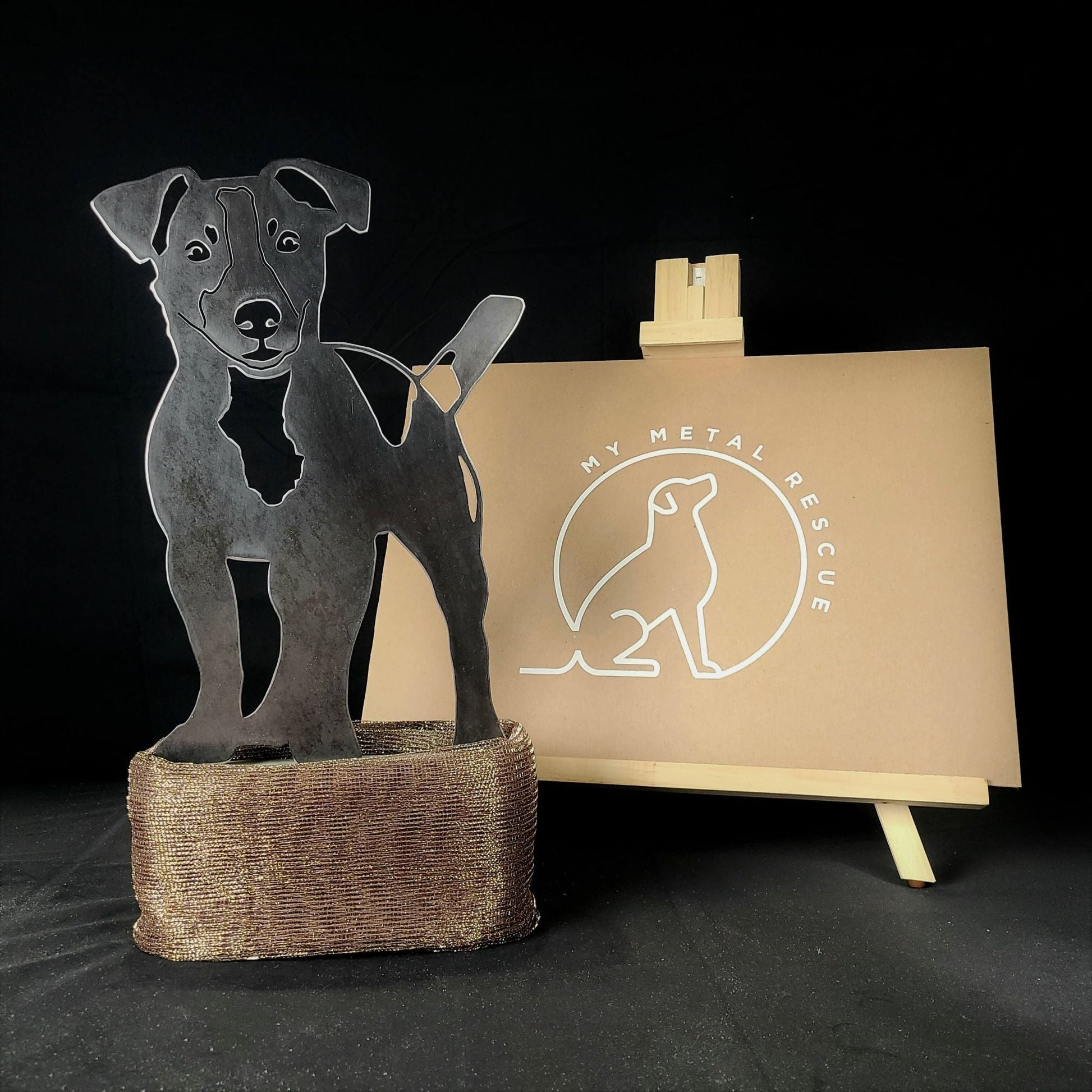 Jack Russell Terrier Metal Art – Handcrafted Dog Décor - My Metal Rescue - Shopify Collective - Northern Forge, LLC