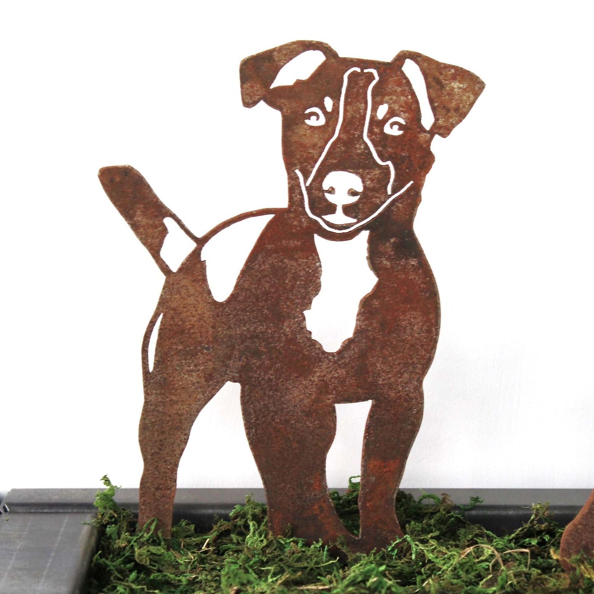 Jack Russell Terrier Metal Art – Handcrafted Dog Décor - My Metal Rescue - Shopify Collective - Northern Forge, LLC