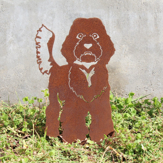 Labradoodle Metal Art – Handcrafted Dog Décor - My Metal Rescue - Shopify Collective - Northern Forge, LLC