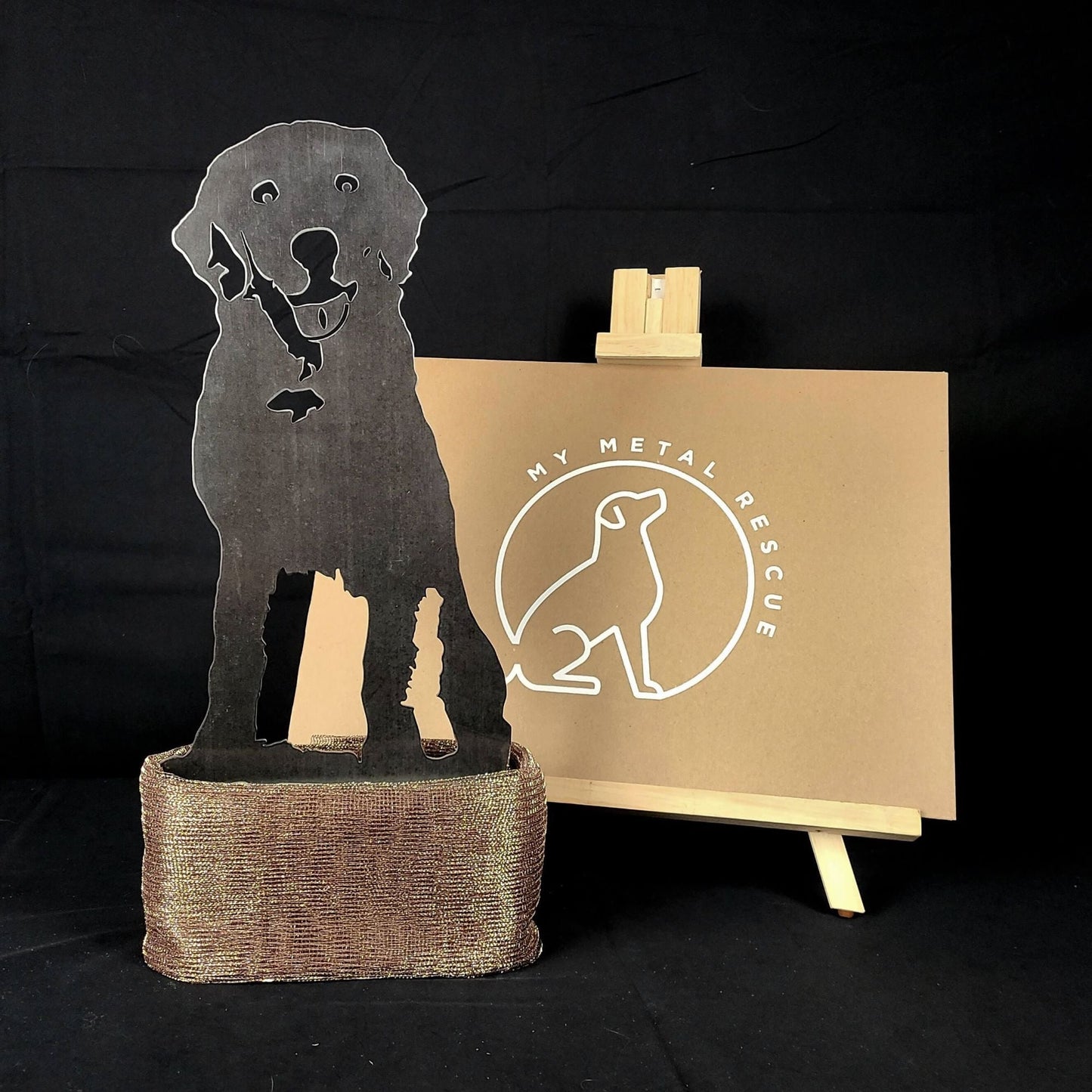 Labrador Retriever Metal Art – Handcrafted Dog Décor - My Metal Rescue - Shopify Collective - Northern Forge, LLC