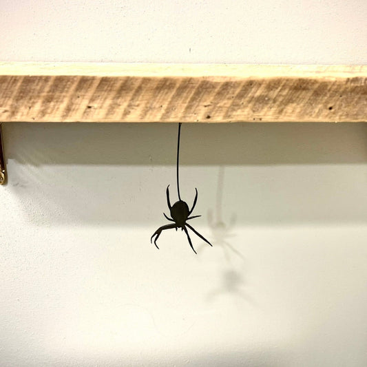 Metal Hanging Spider - Mantel - fall - fall art - Northern Forge, LLC